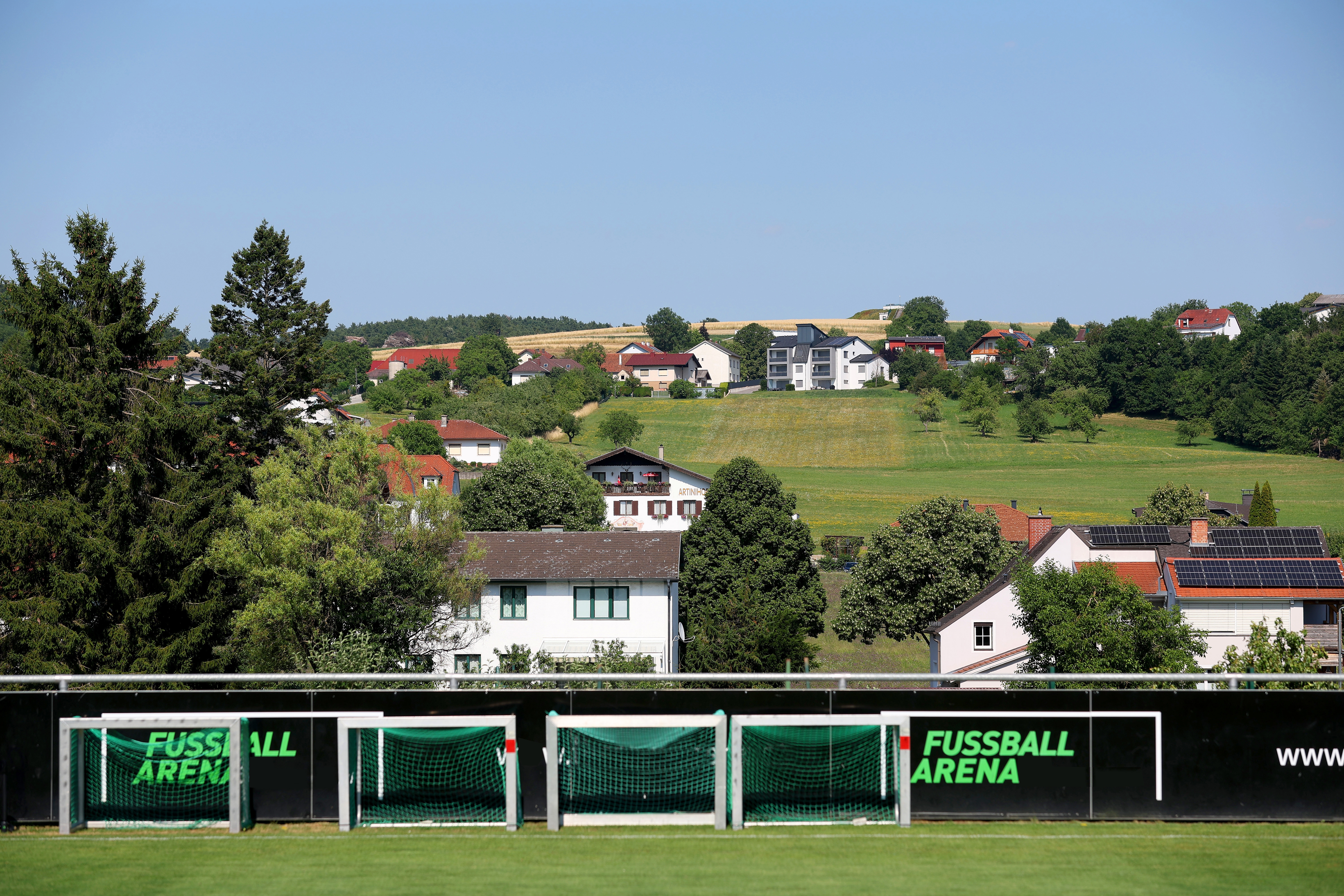 A general view of the pitch and surrounding area at Albion's Austrian training base
