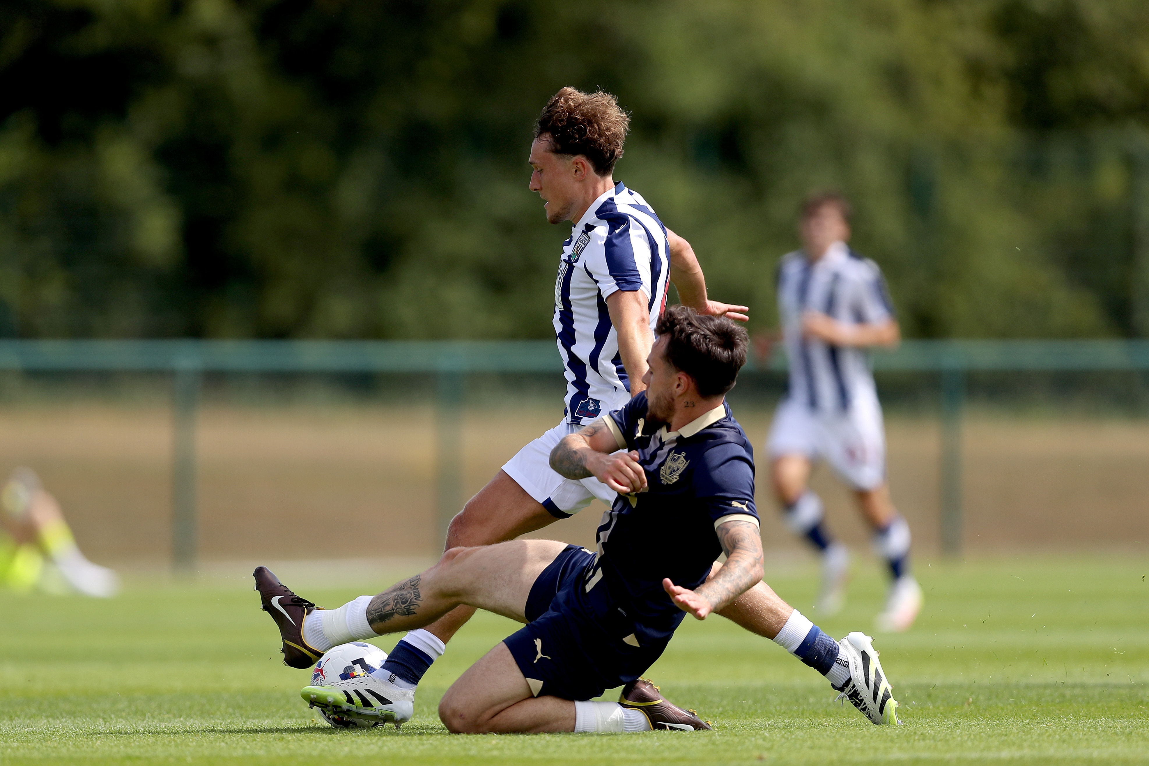 Callum Styles in action against Port Vale
