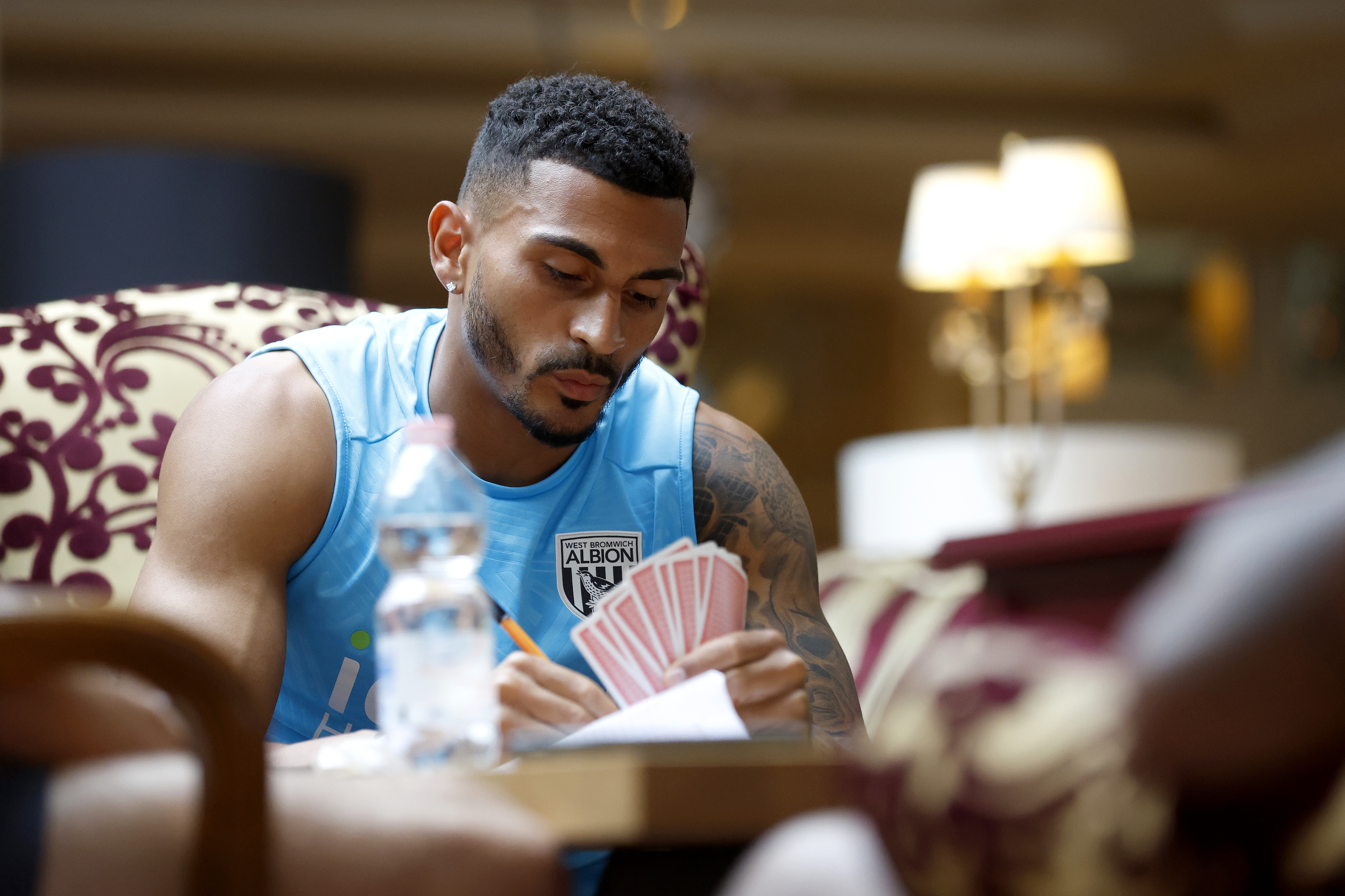 Karlan Grant playing cards