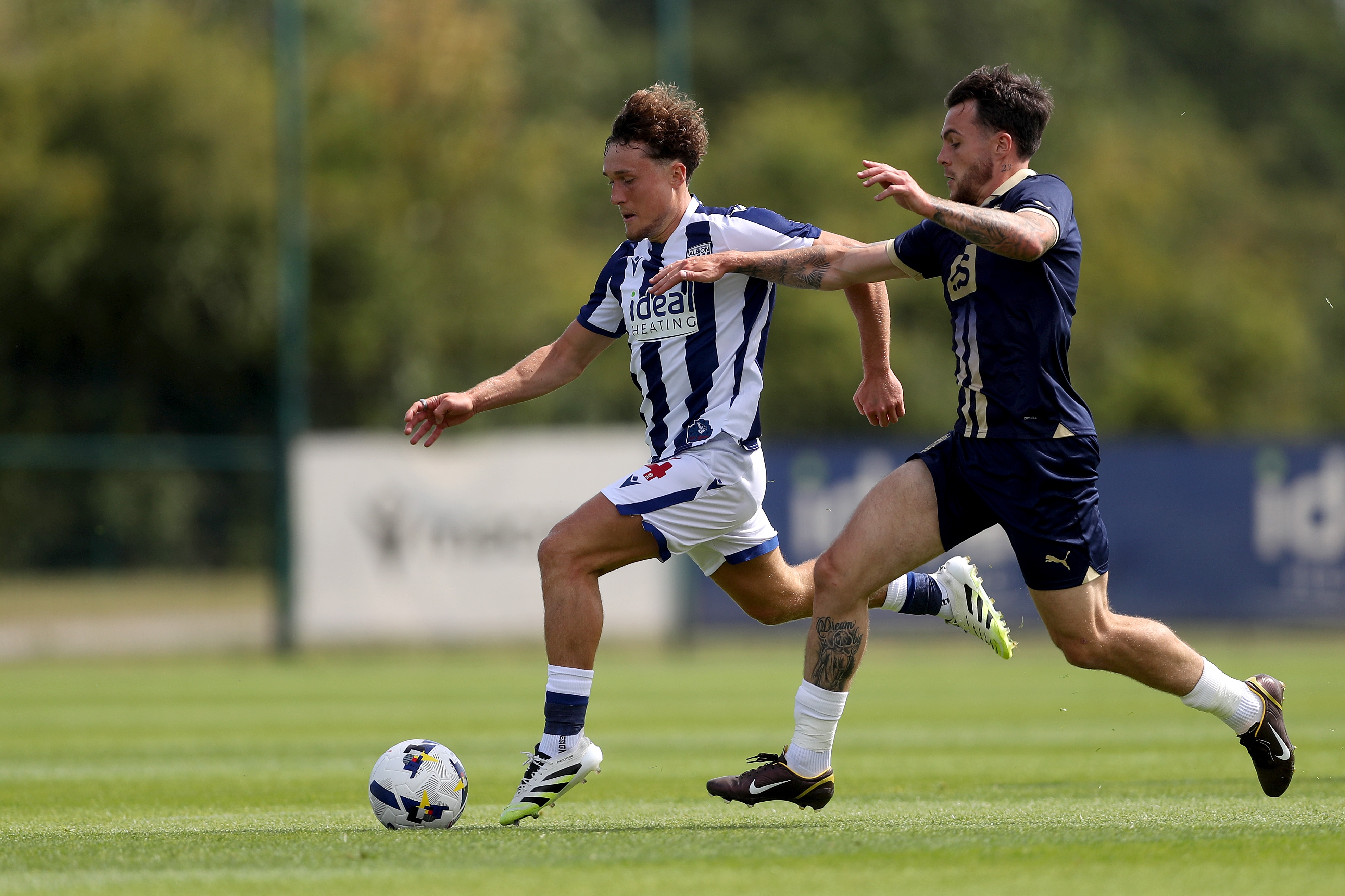 Callum Styles in action against Port Vale