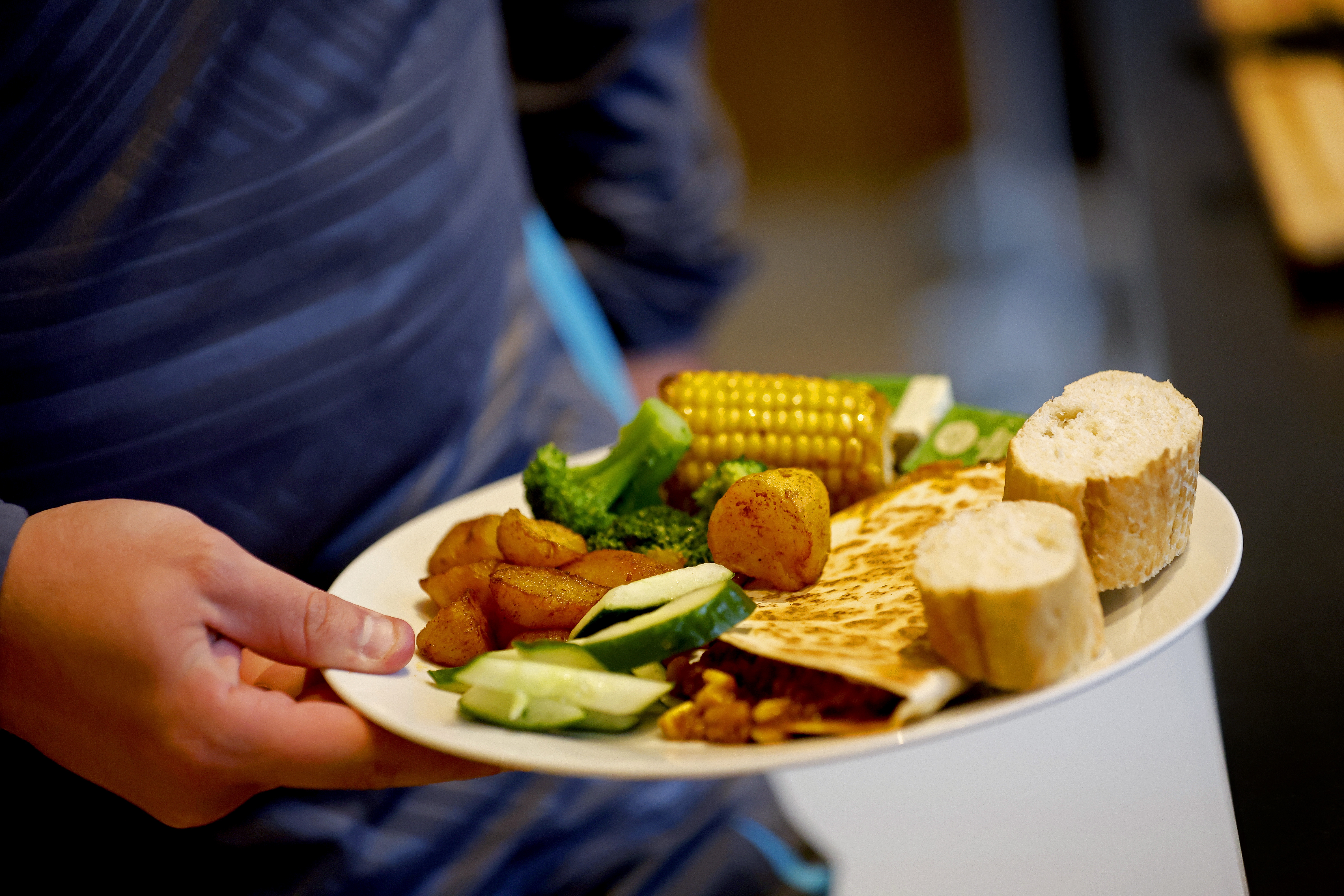 Dinner on a plate