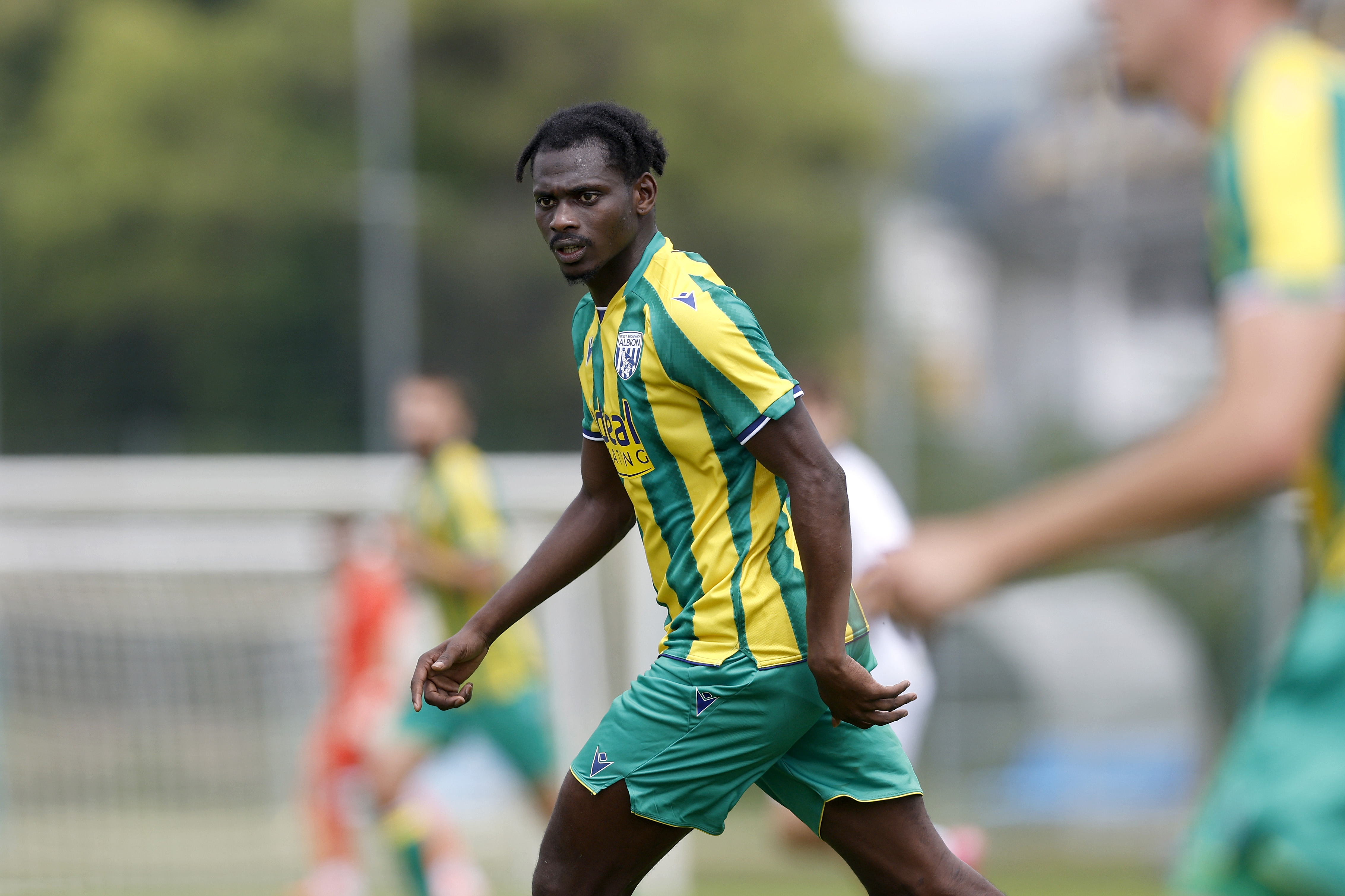 Ousmane Diakité in action against Dynamo Kyiv in pre-season in Austria 