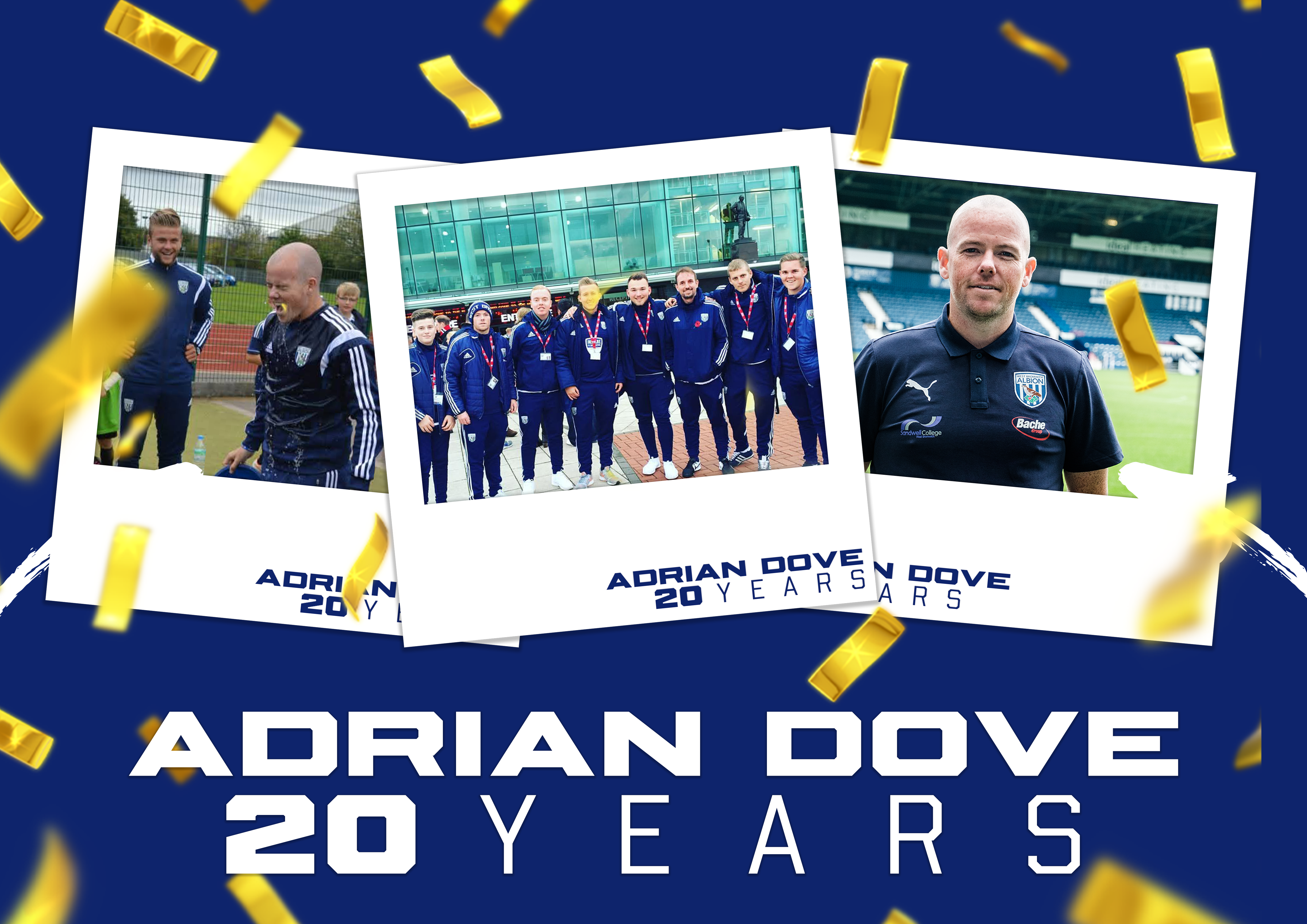 Adrian Dove - 20 years.