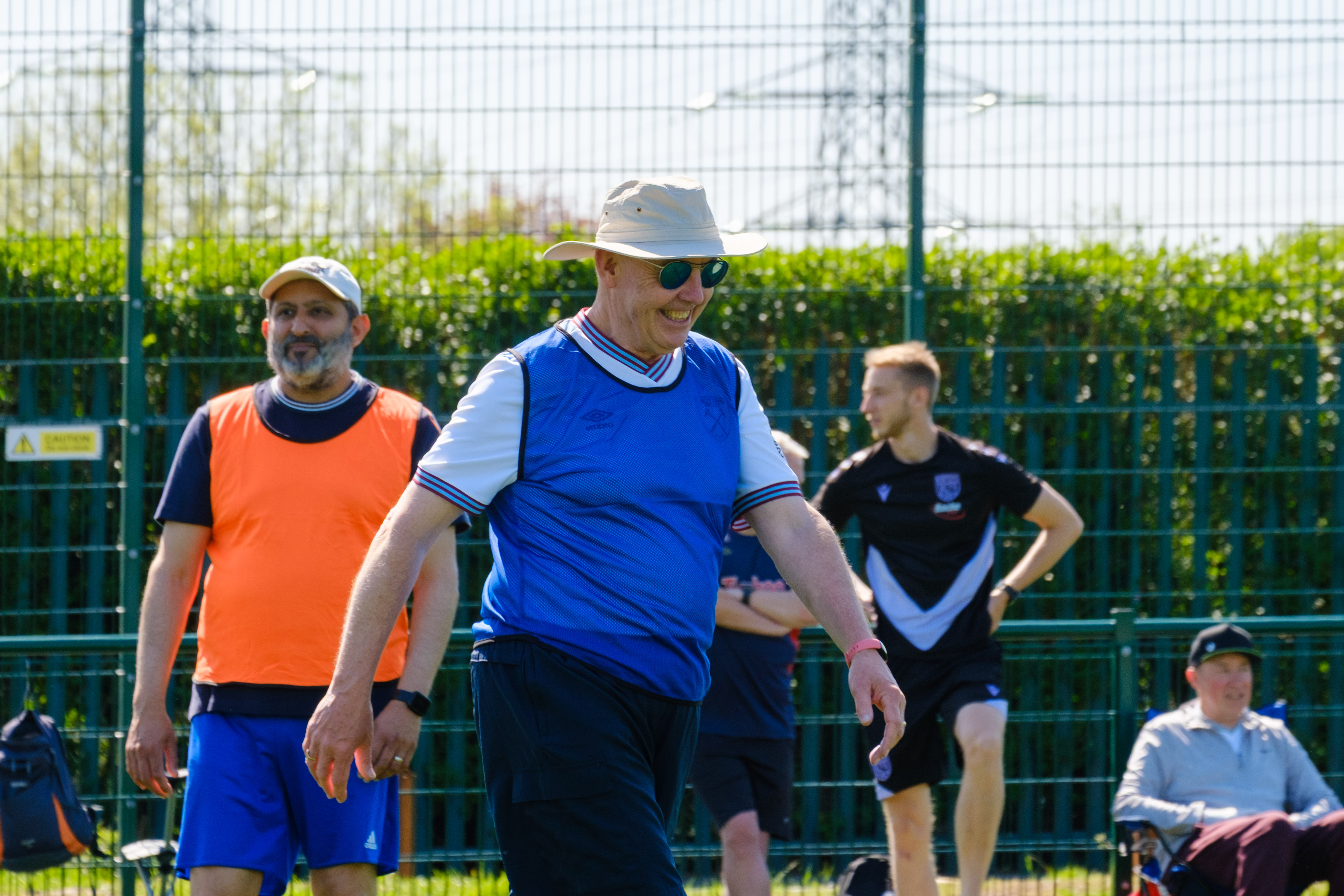 Our Cancer Kickers session in action.