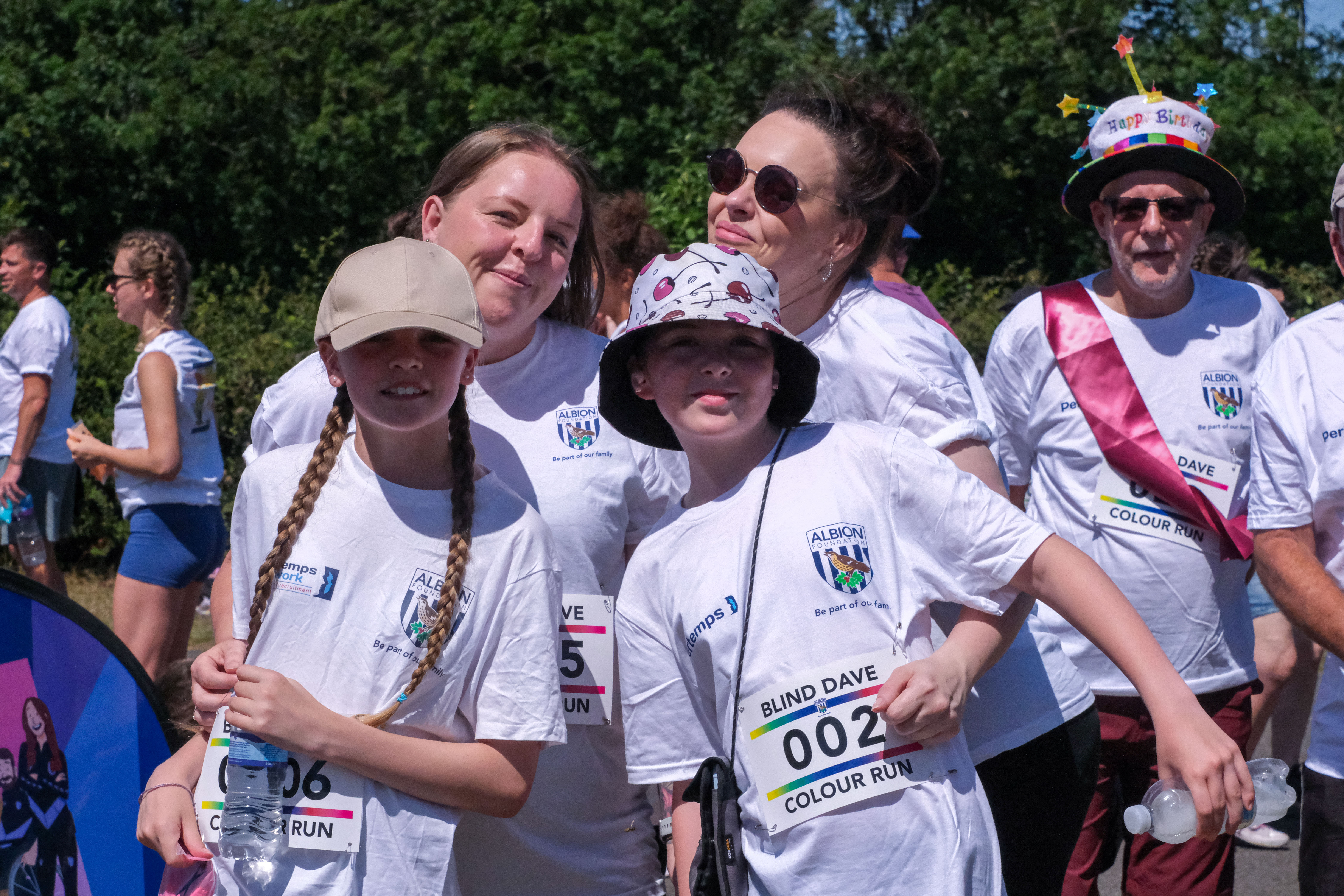 Hayley at the Colour Run.