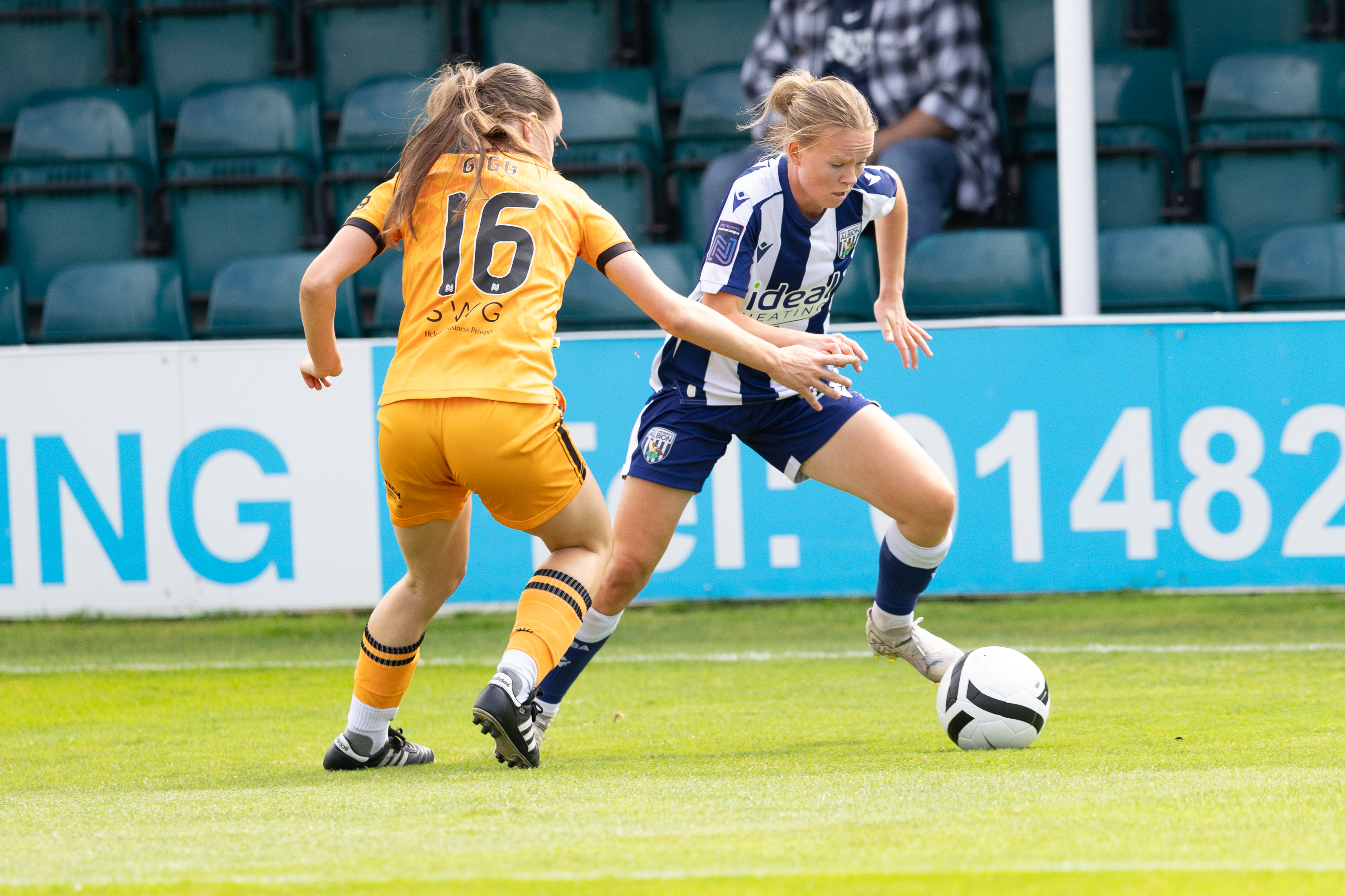Phoebe Warner in action.