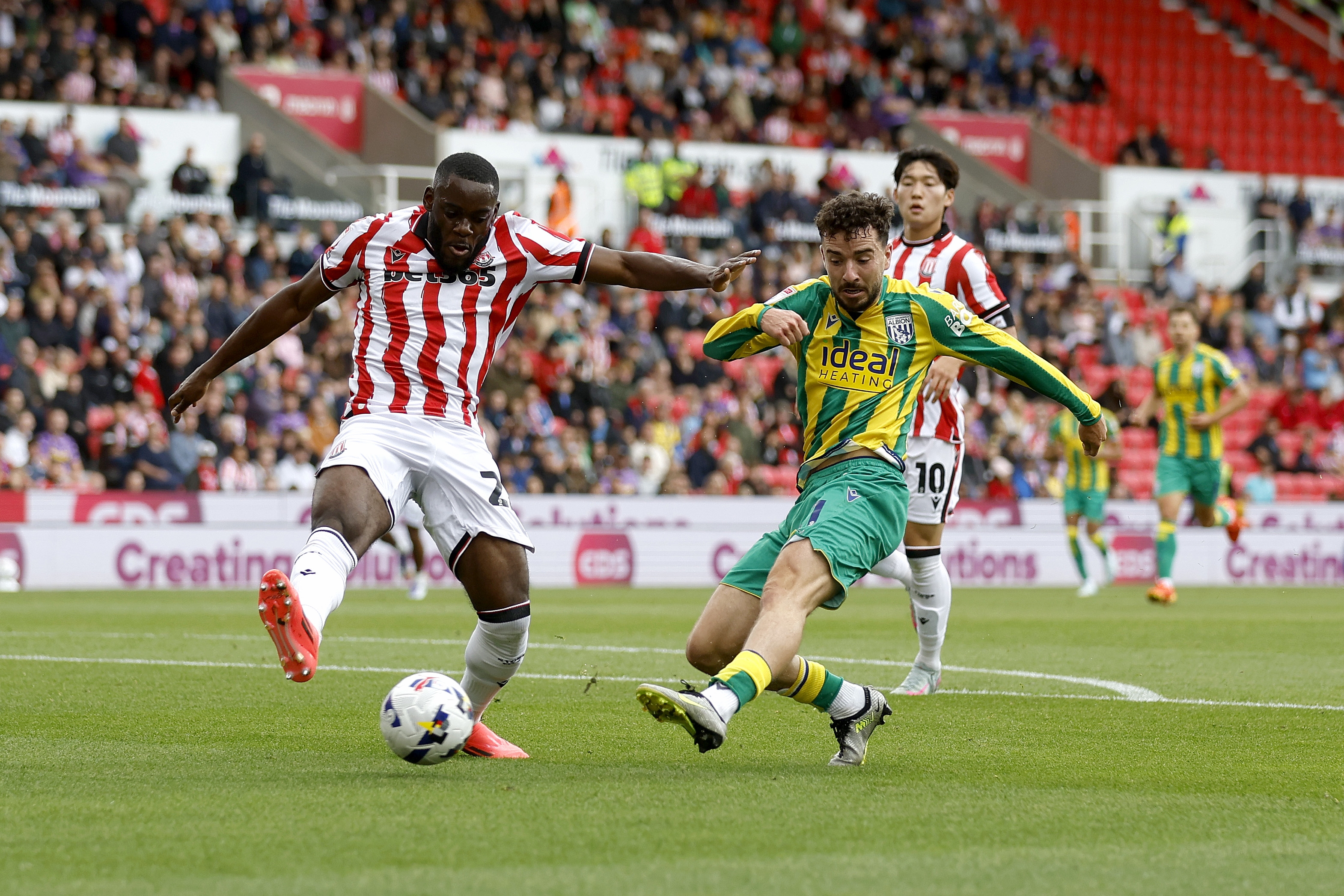 Mikey Johnston in action against Stoke 