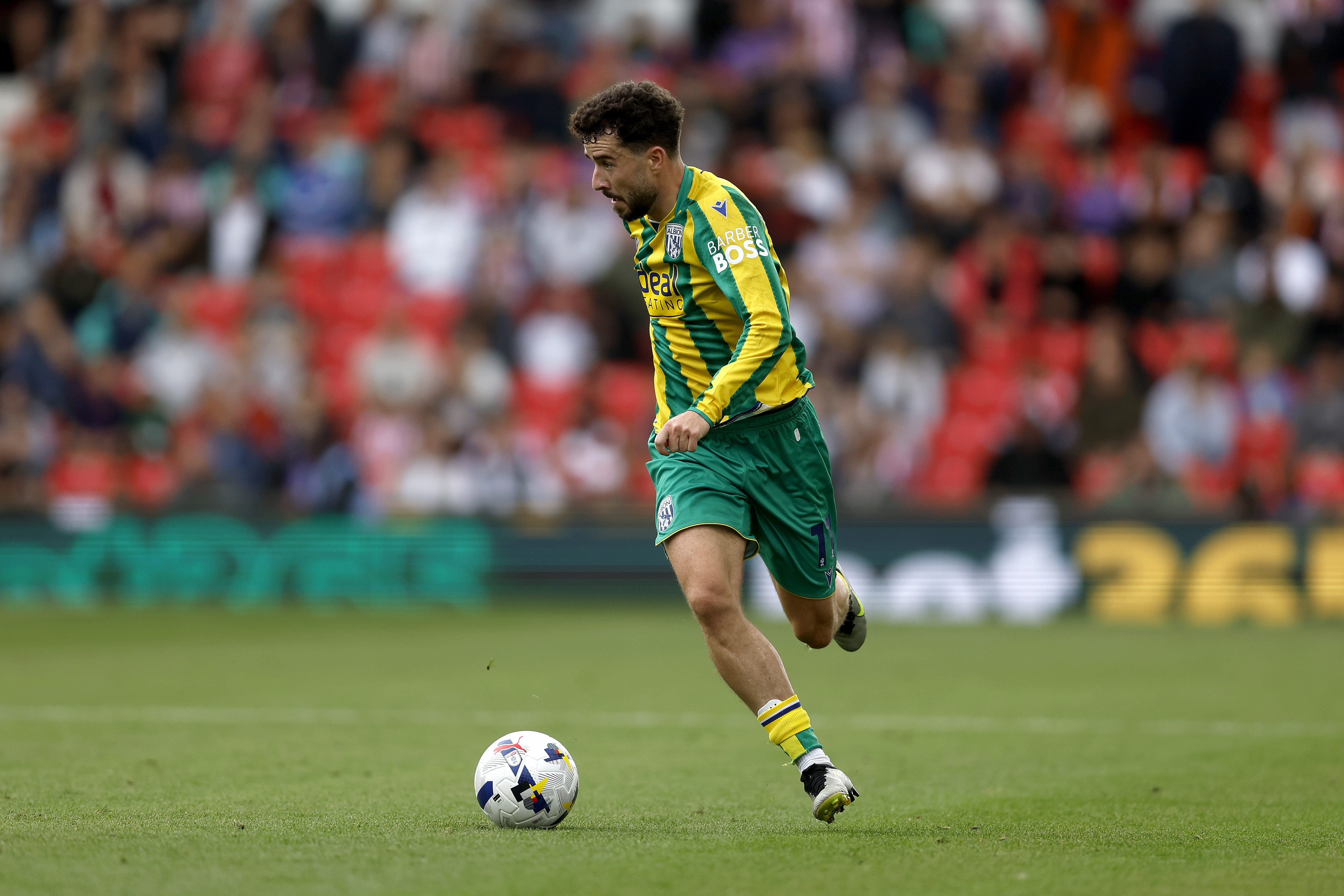 Mikey Johnston in action against Stoke 