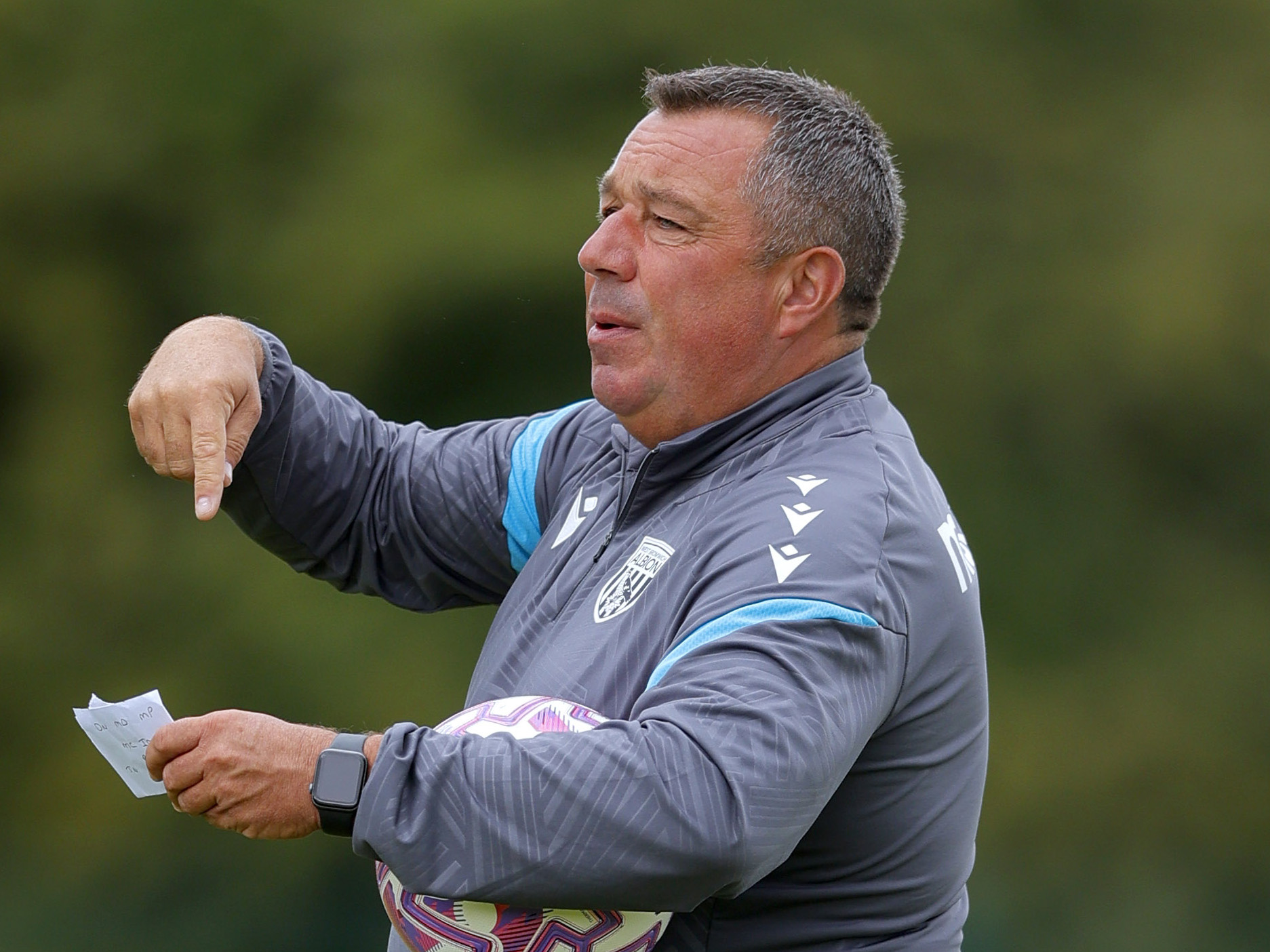 A photo of Albion Academy Manager Rich Stevens