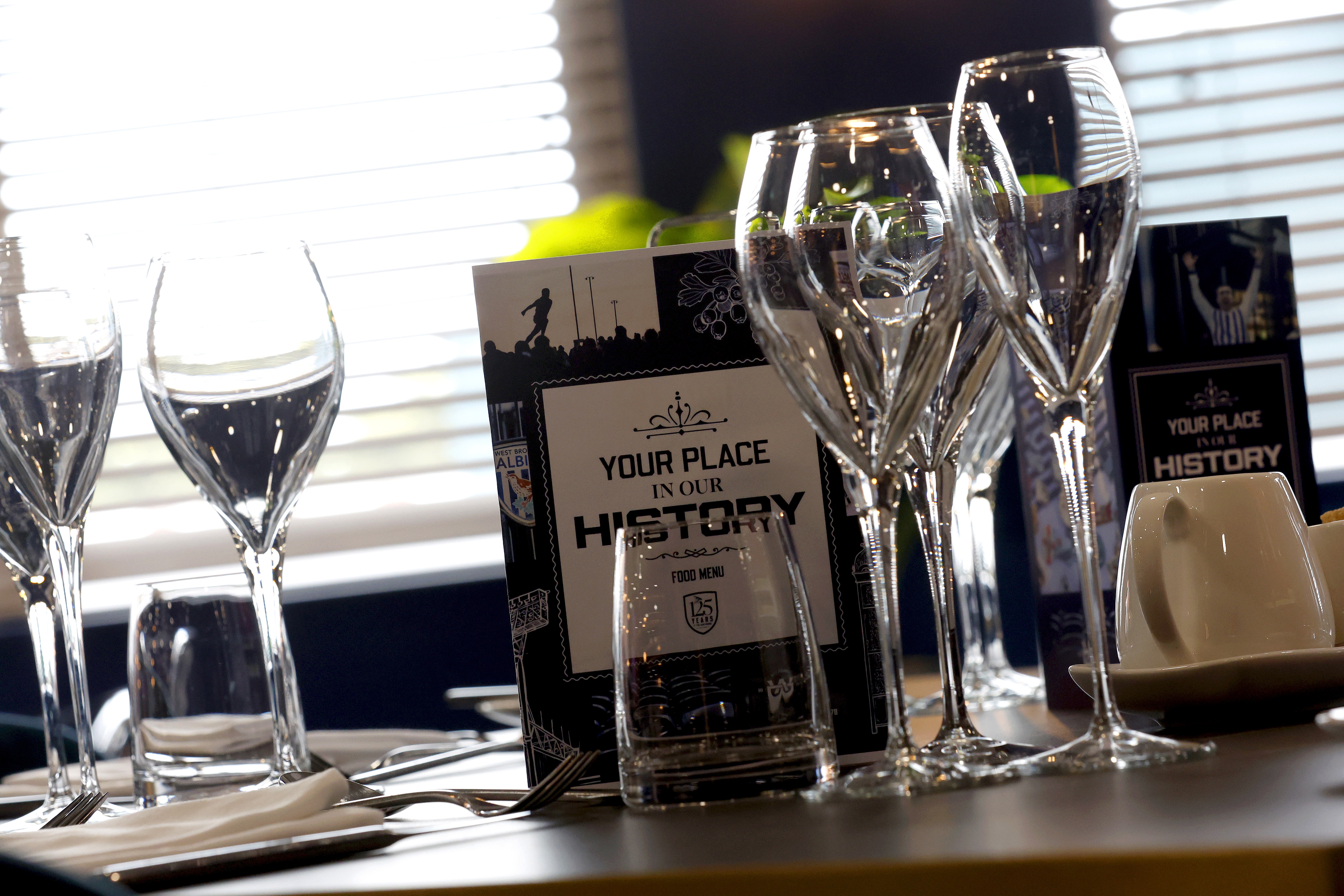An image of Albion's newly refurbished Millichip Suite