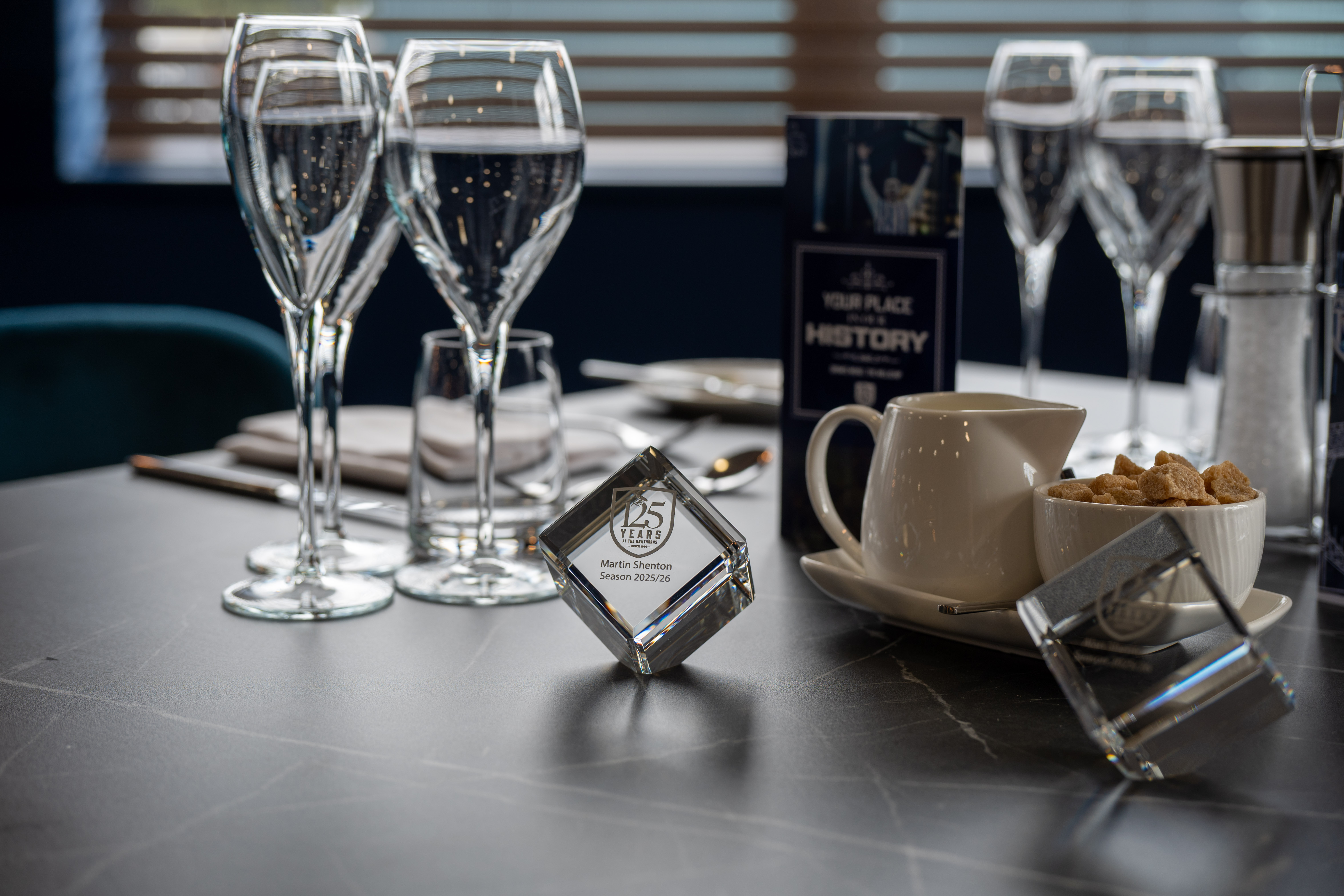 An image of Albion's newly refurbished Millichip Suite