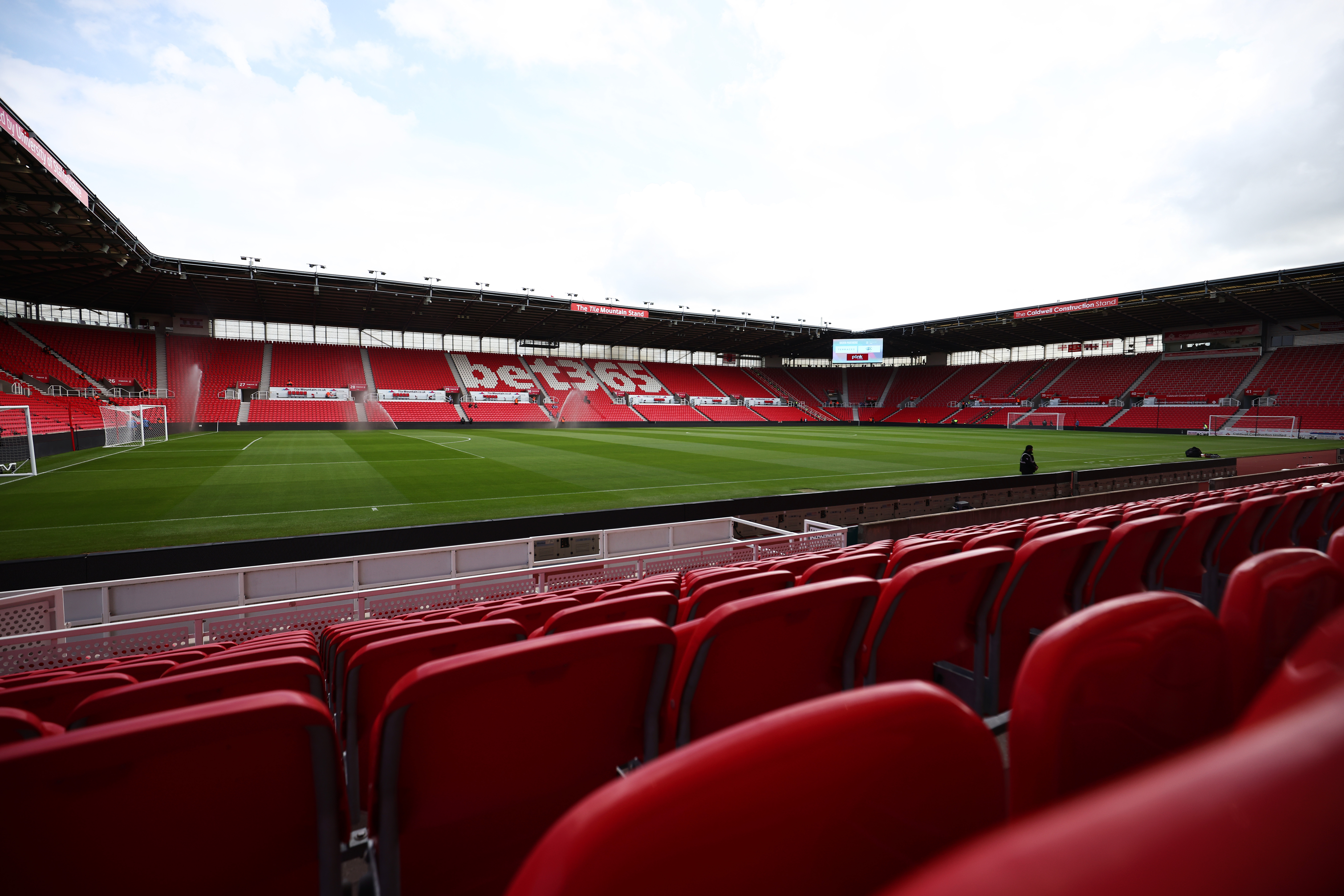 A general view of Stoke City's bet365 Stadium