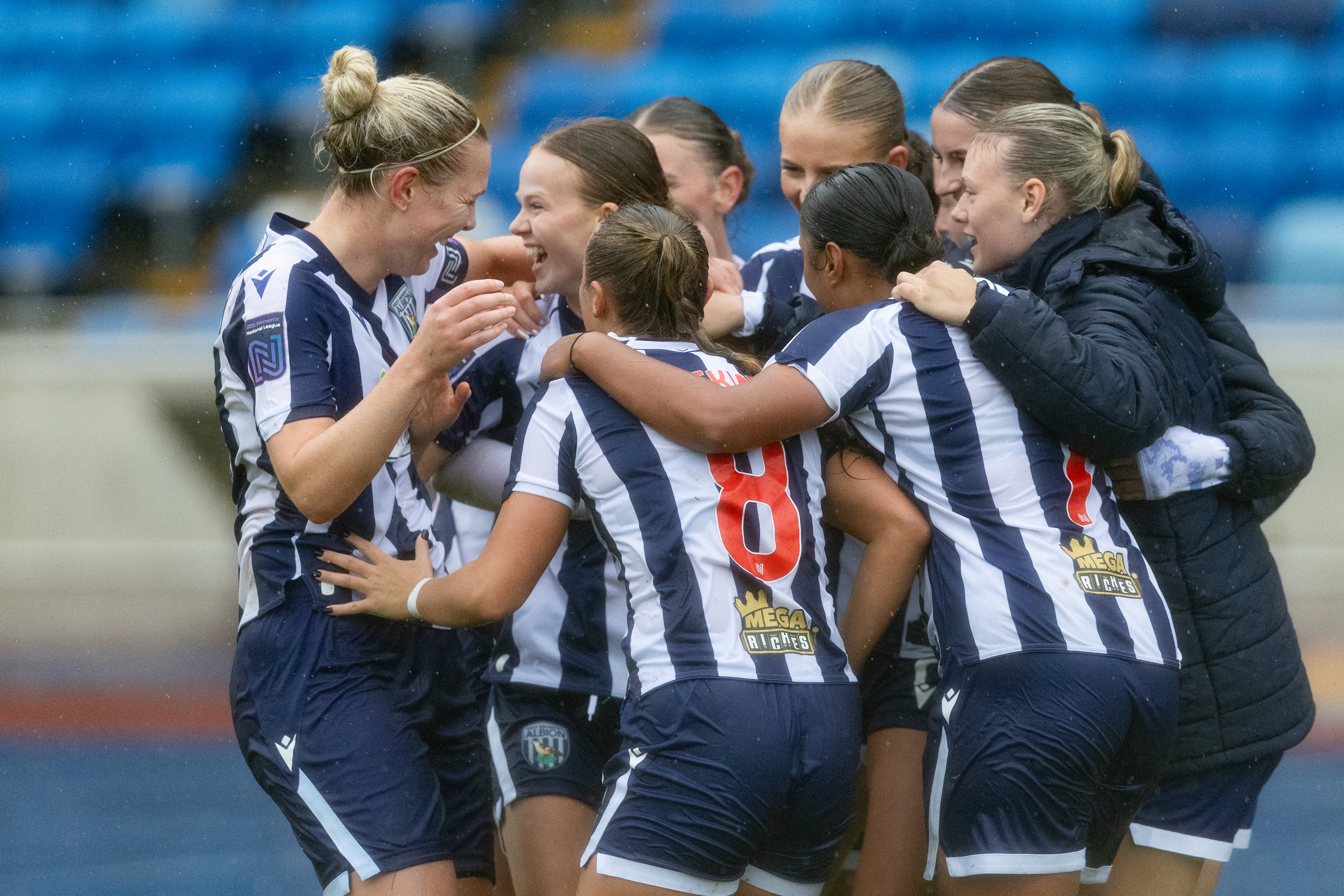 Albion Women score a late winner against Stoke City.