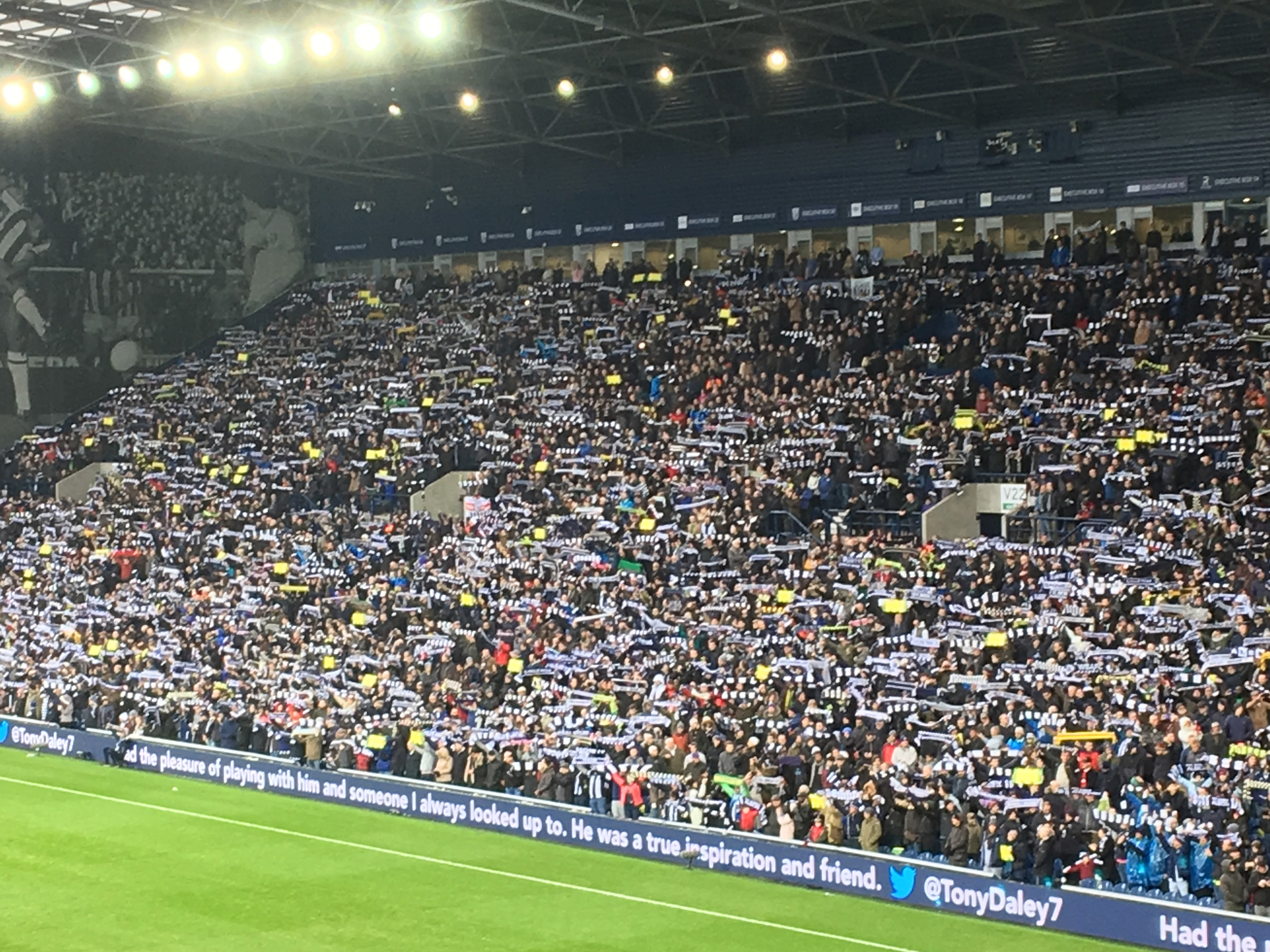 West Bromwich Albion fan photos at The Hawthorns for 125th anniversary