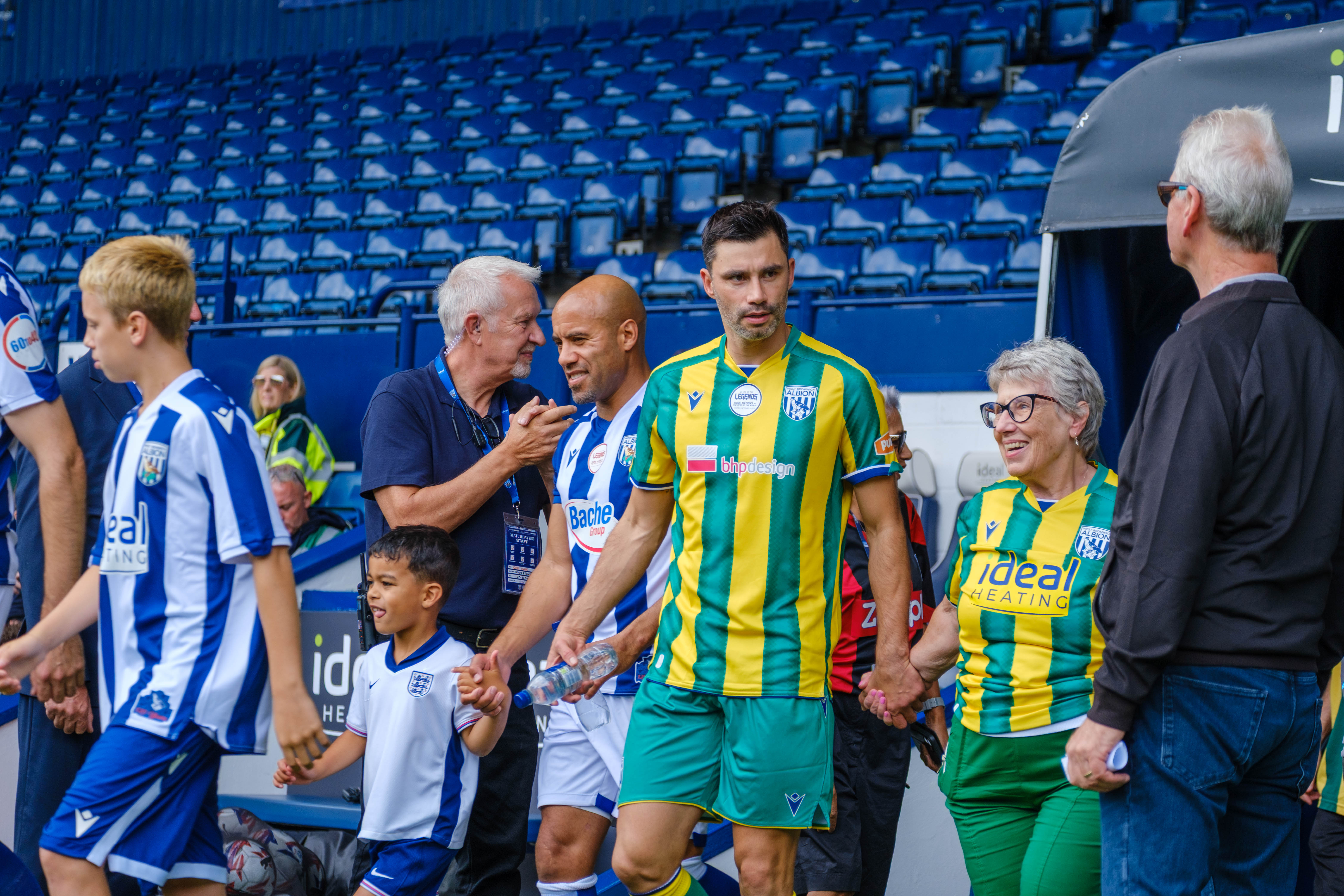 Sandra and Claudio at The Hawthorns.