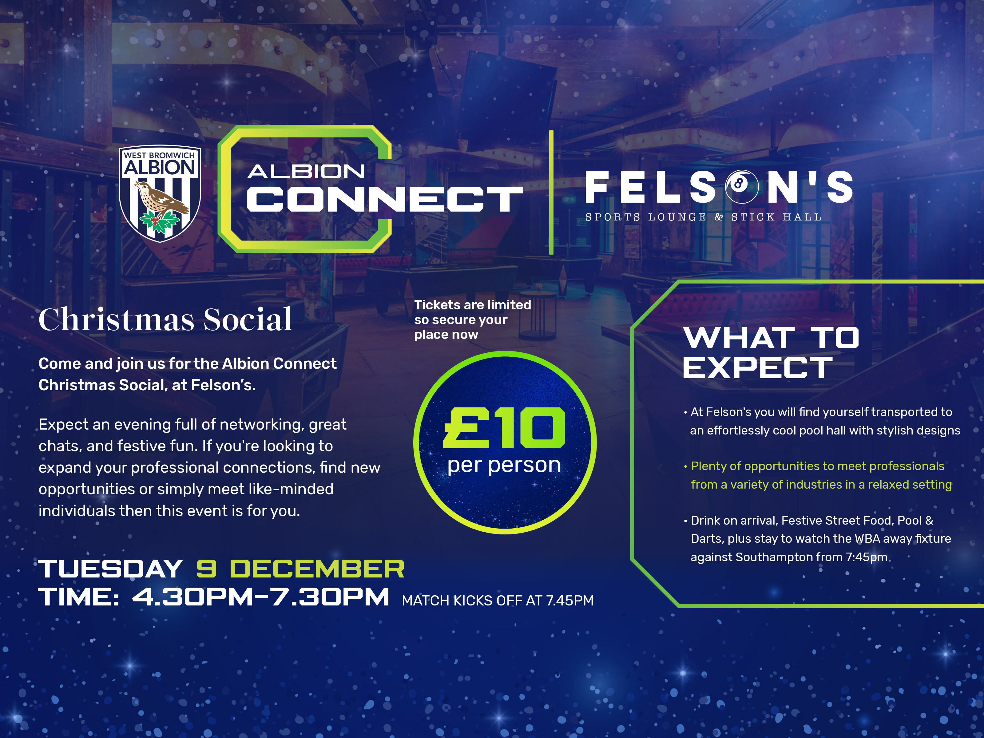 Albion Connect 9th December