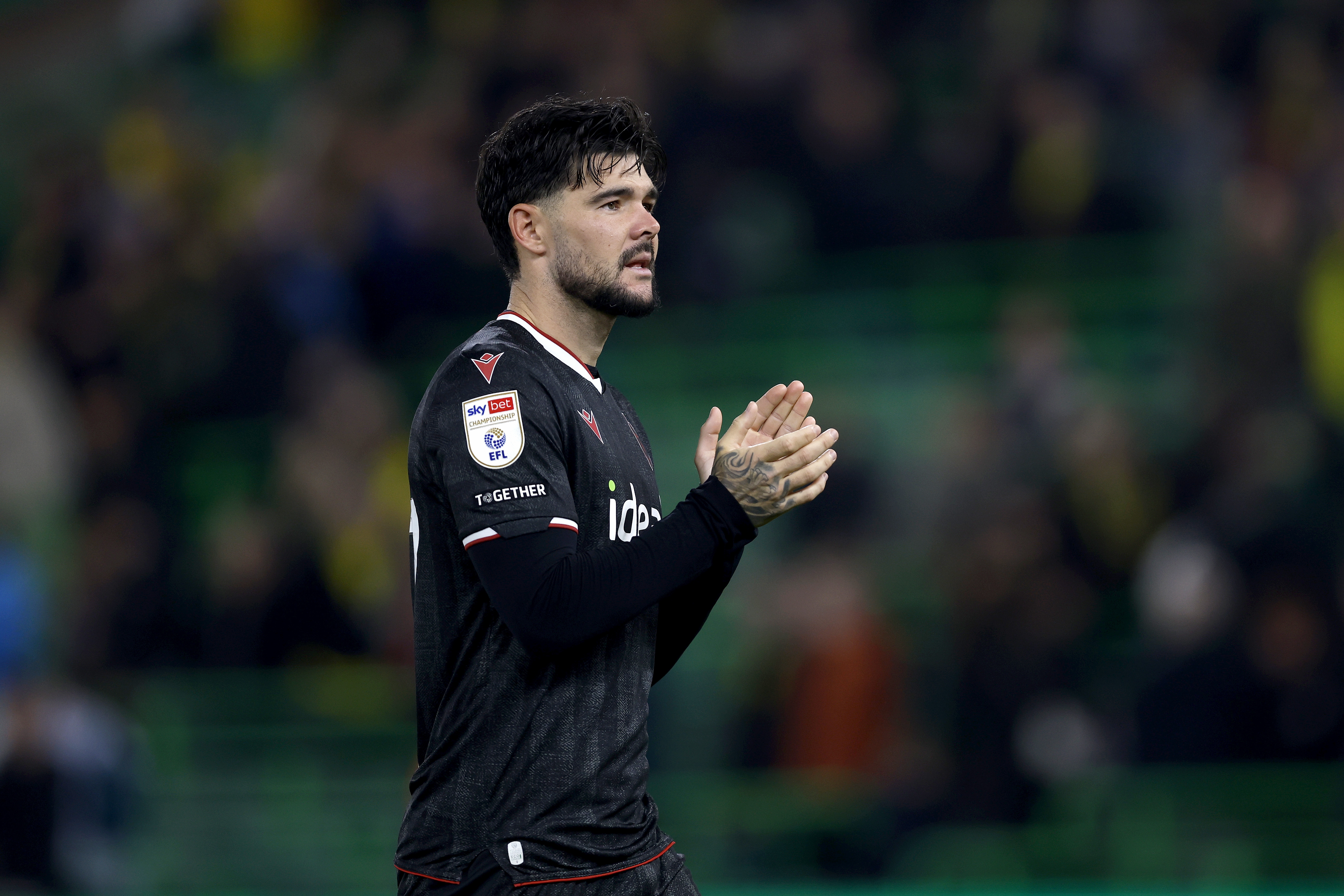 Alex Mowatt applauds WBA fans after beating Norwich