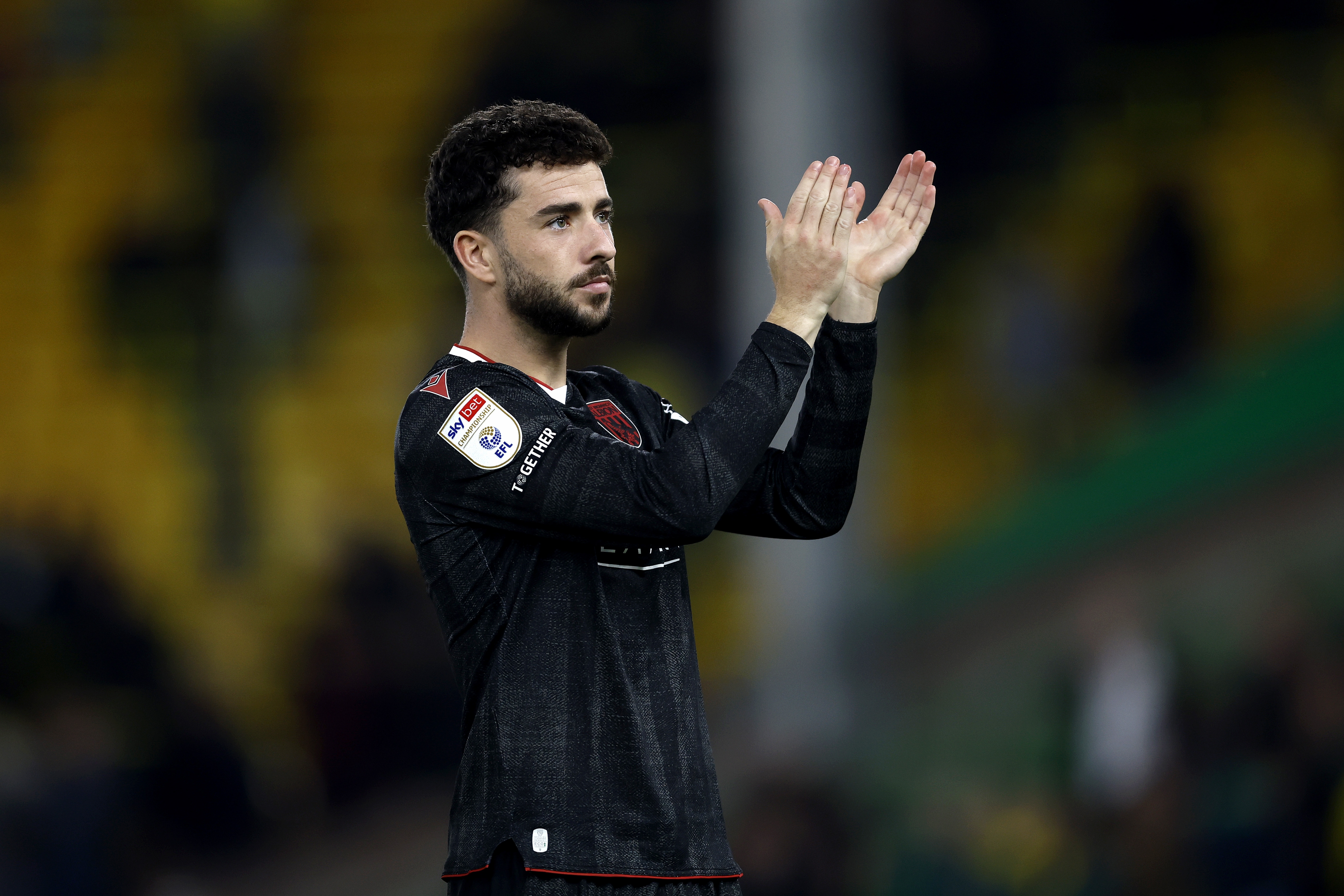 Mikey Johnston applauds WBA fans after beating Norwich