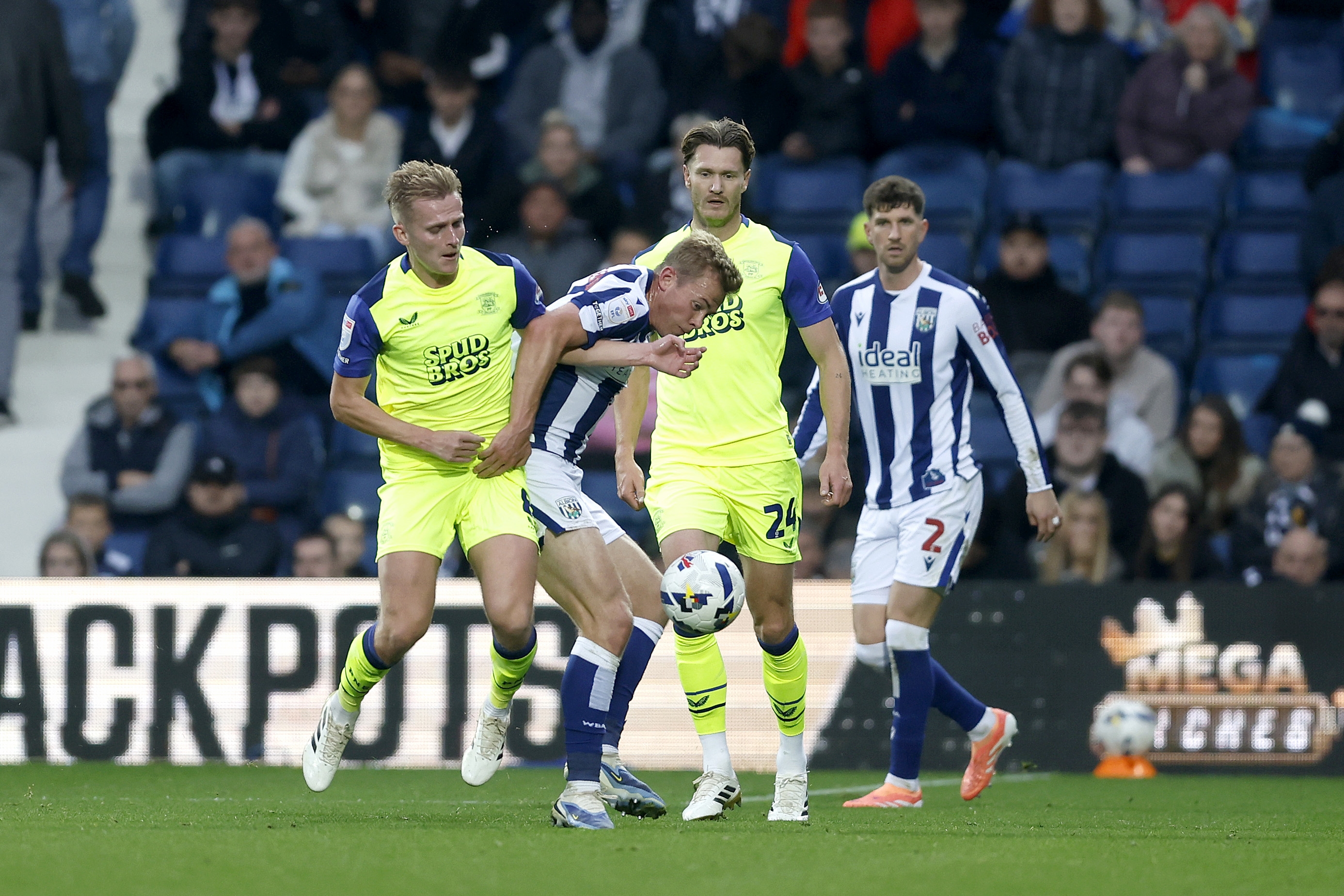 Aune Heggebø in action against PNE