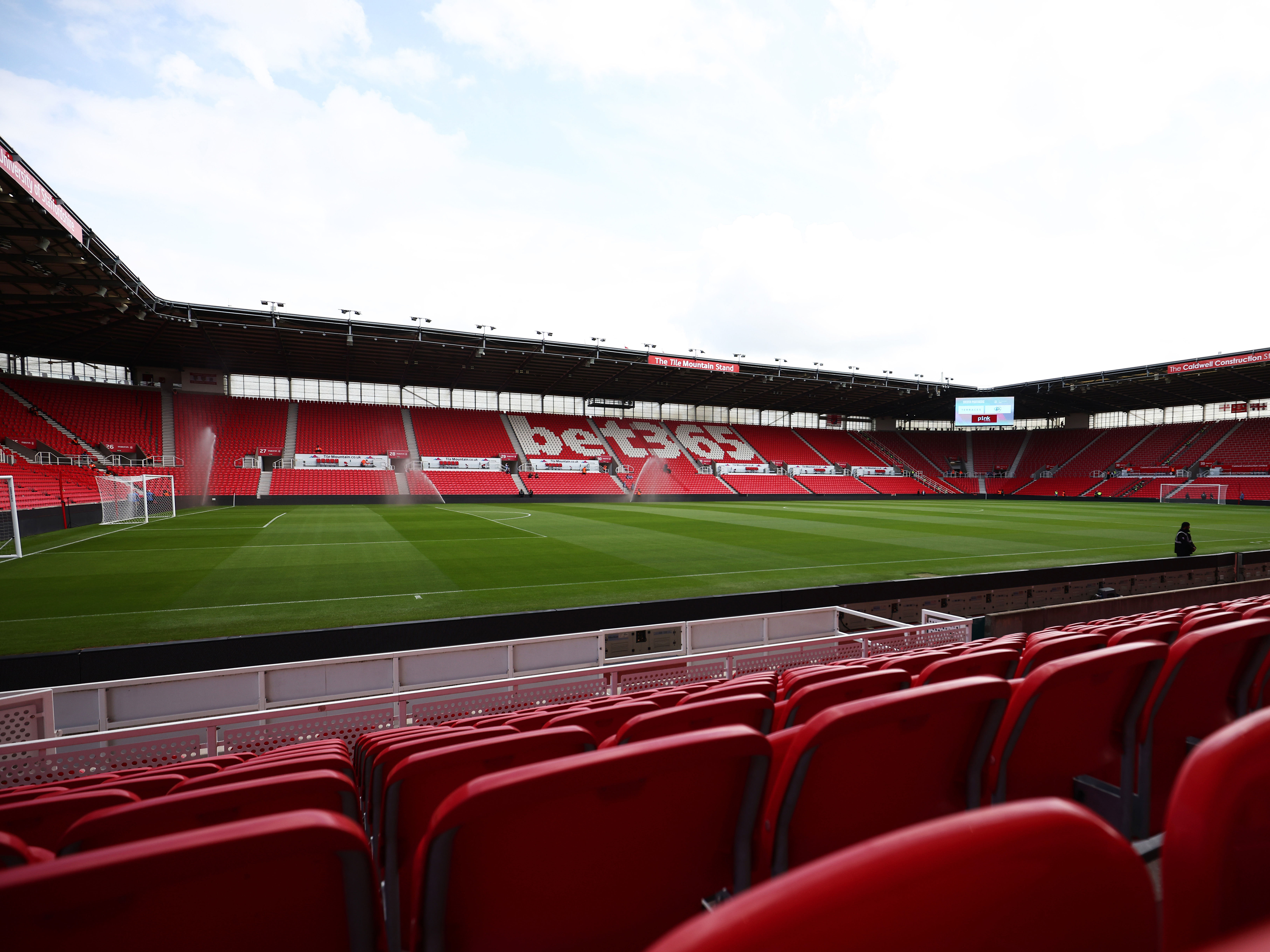 A general view of Stoke's bet365 stadium