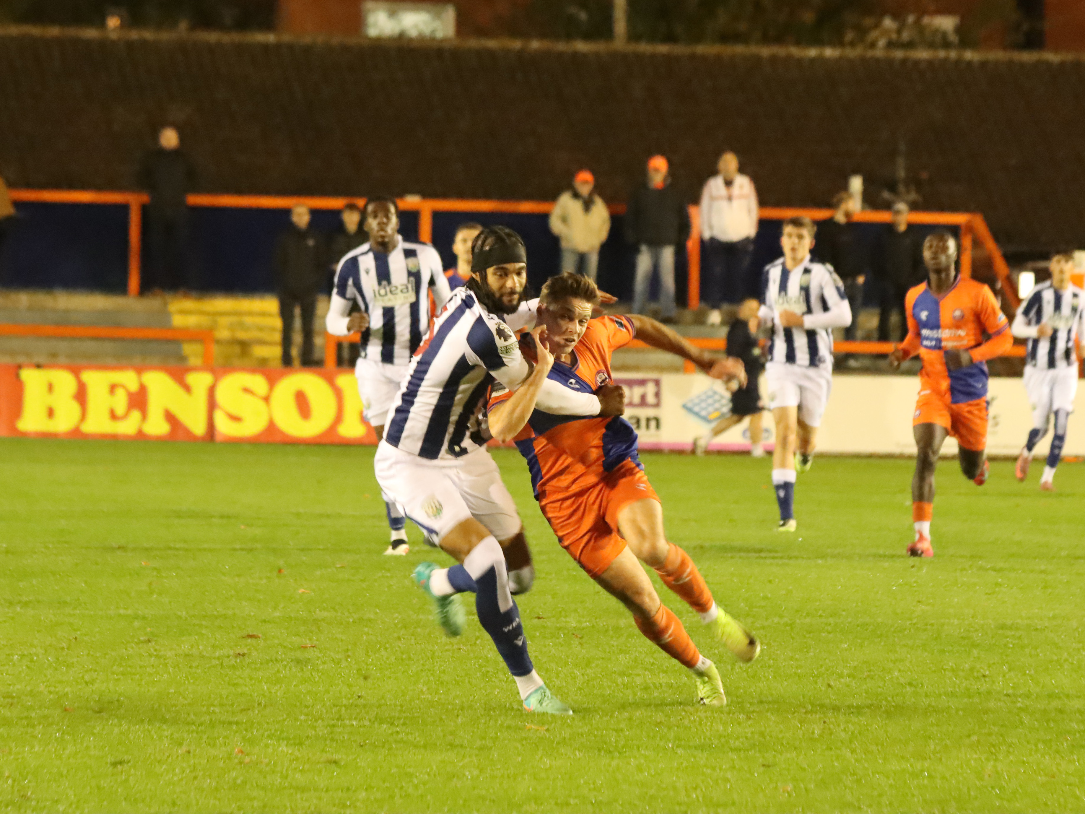 A photo of Albion U21 v Braintree Town in the NL Cup