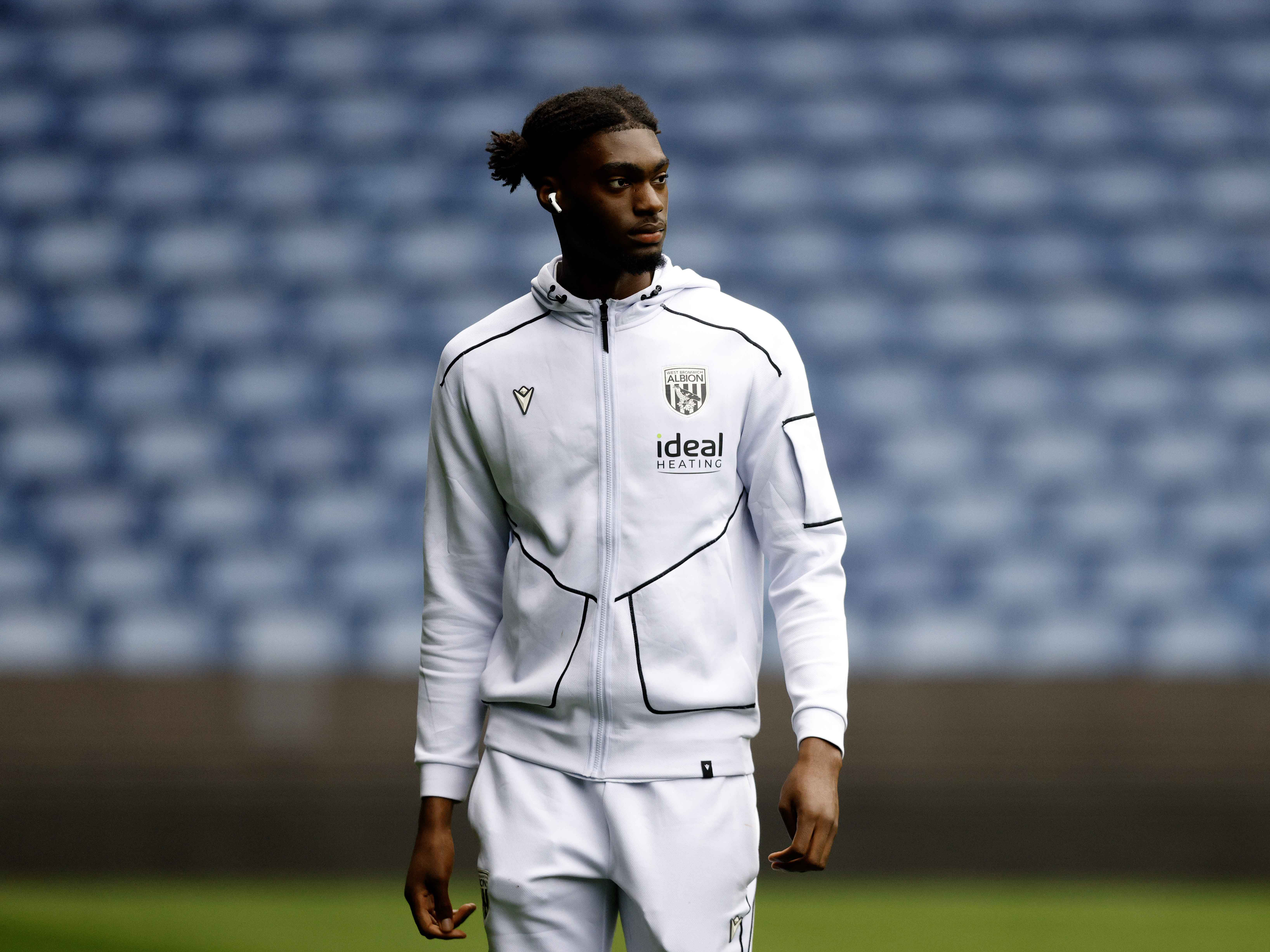 A photo of Albion U21 goalkeeper Brian Okonkwo