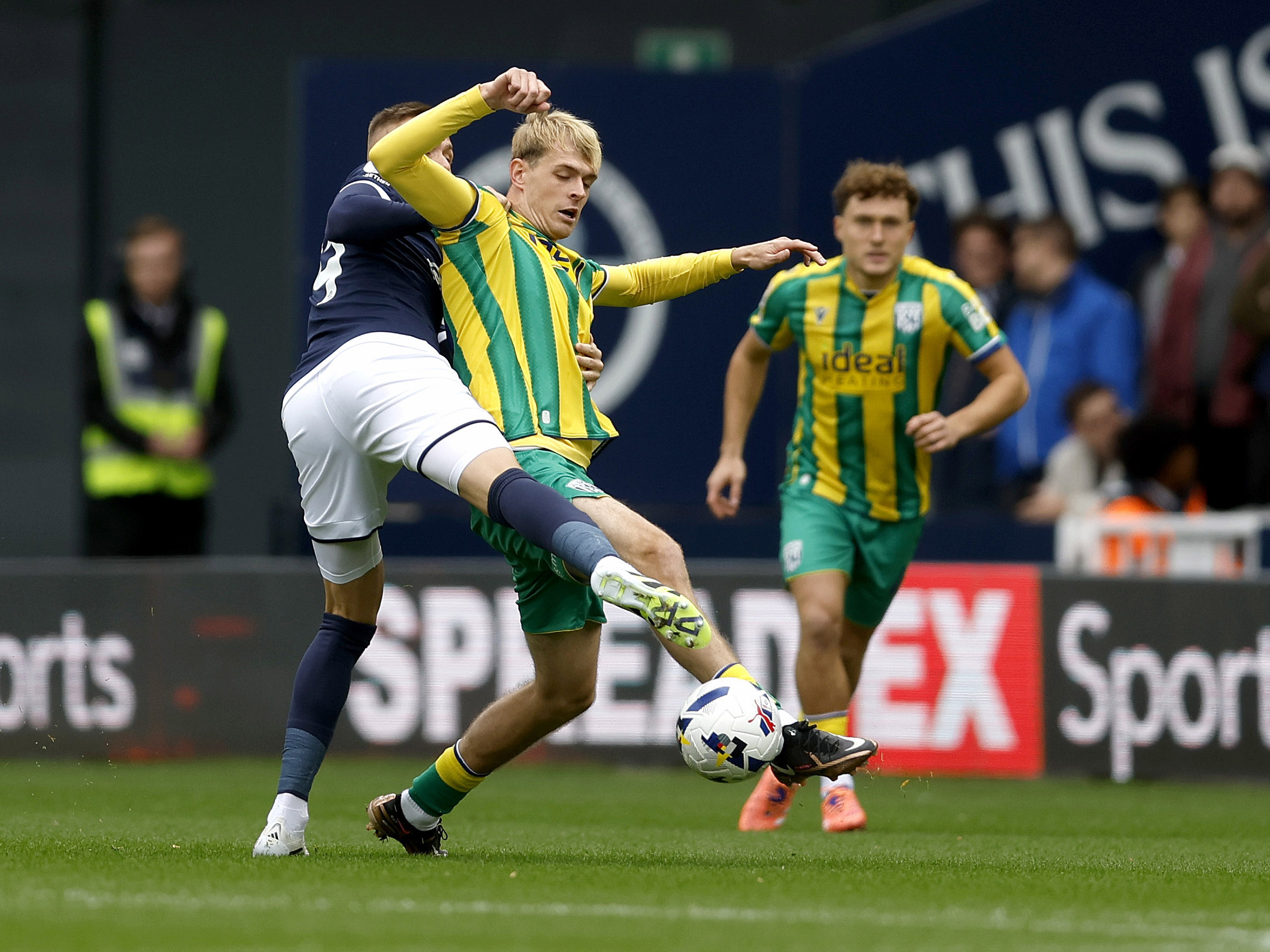 An image of Toby Collyer playing against Millwall
