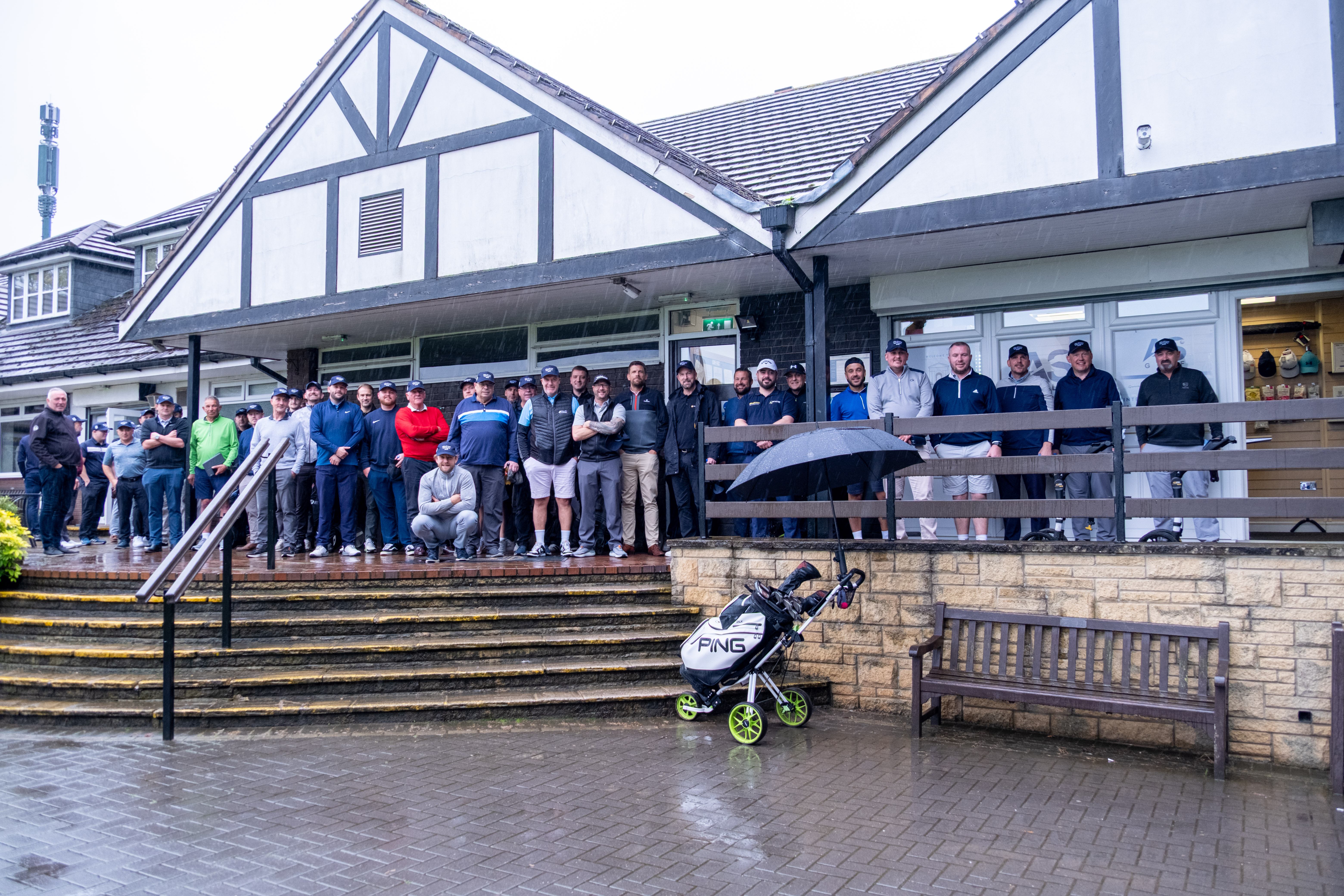 Concept Flooring golfers.