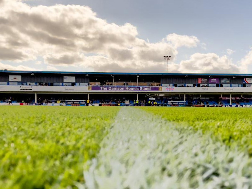 A photo of Solihull's Damson Park stadium