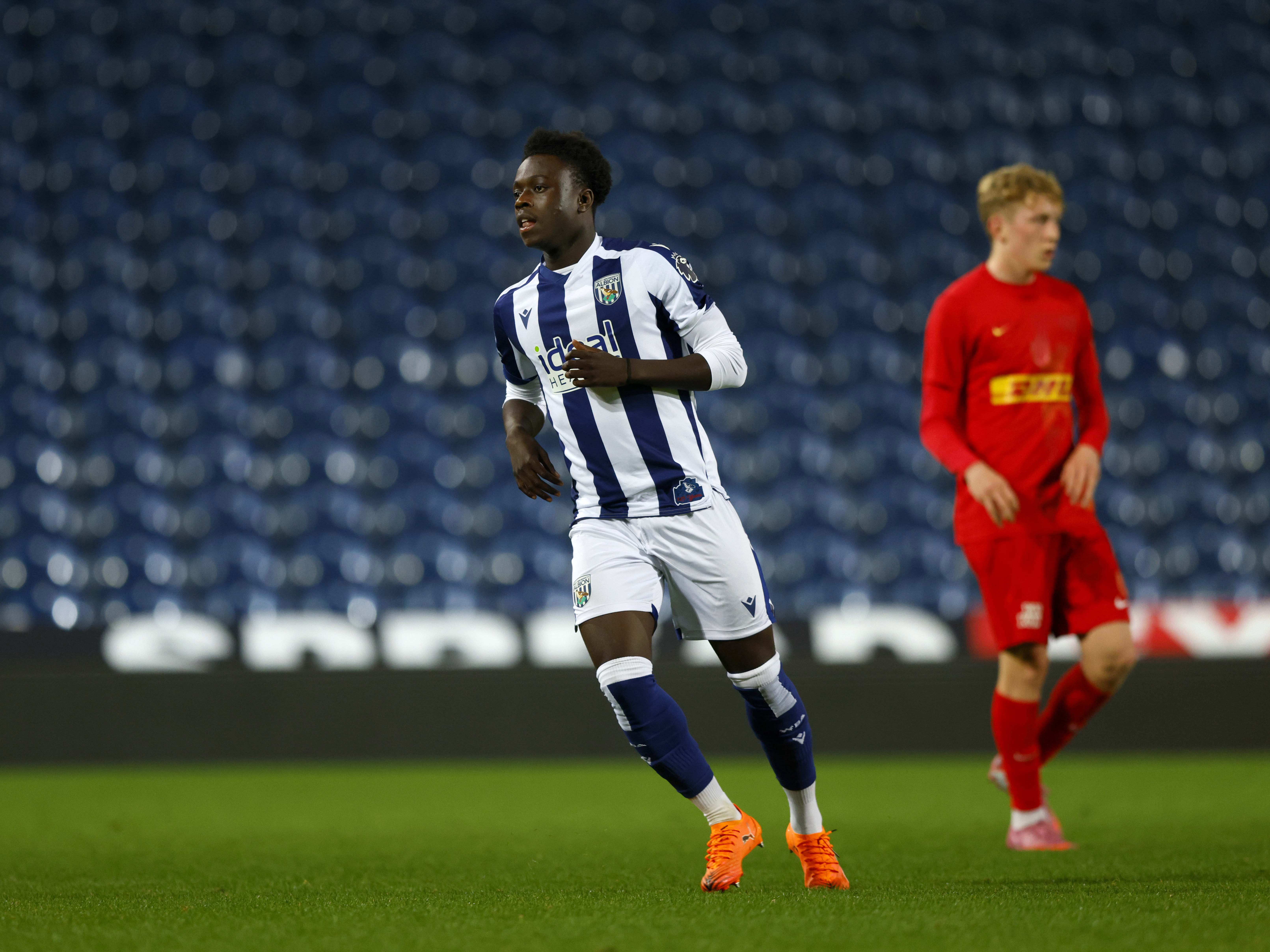 A photo of young Albion midfielder Dauda Iddrisa