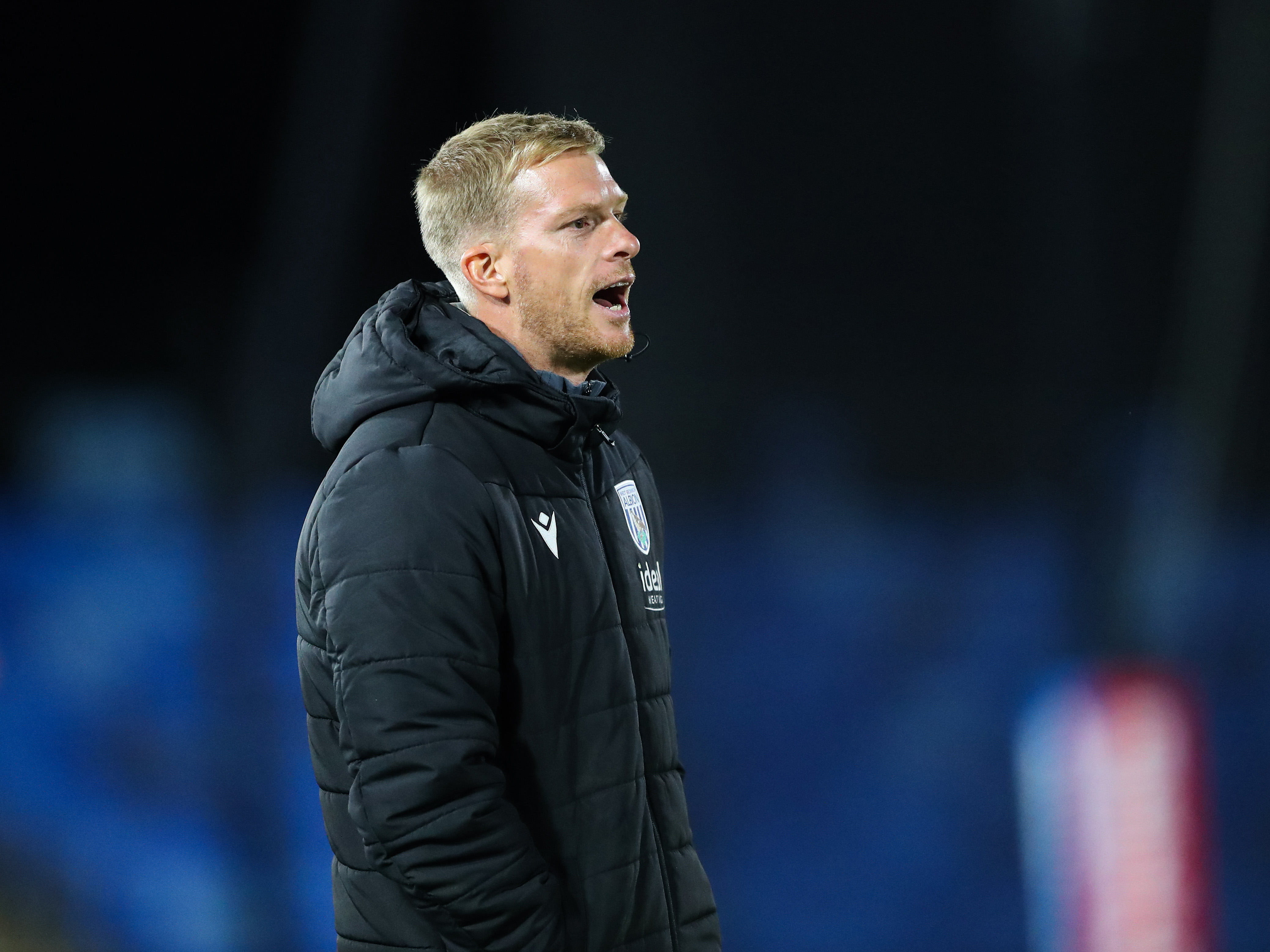 A photo of Albion u21 boss Leigh Downing