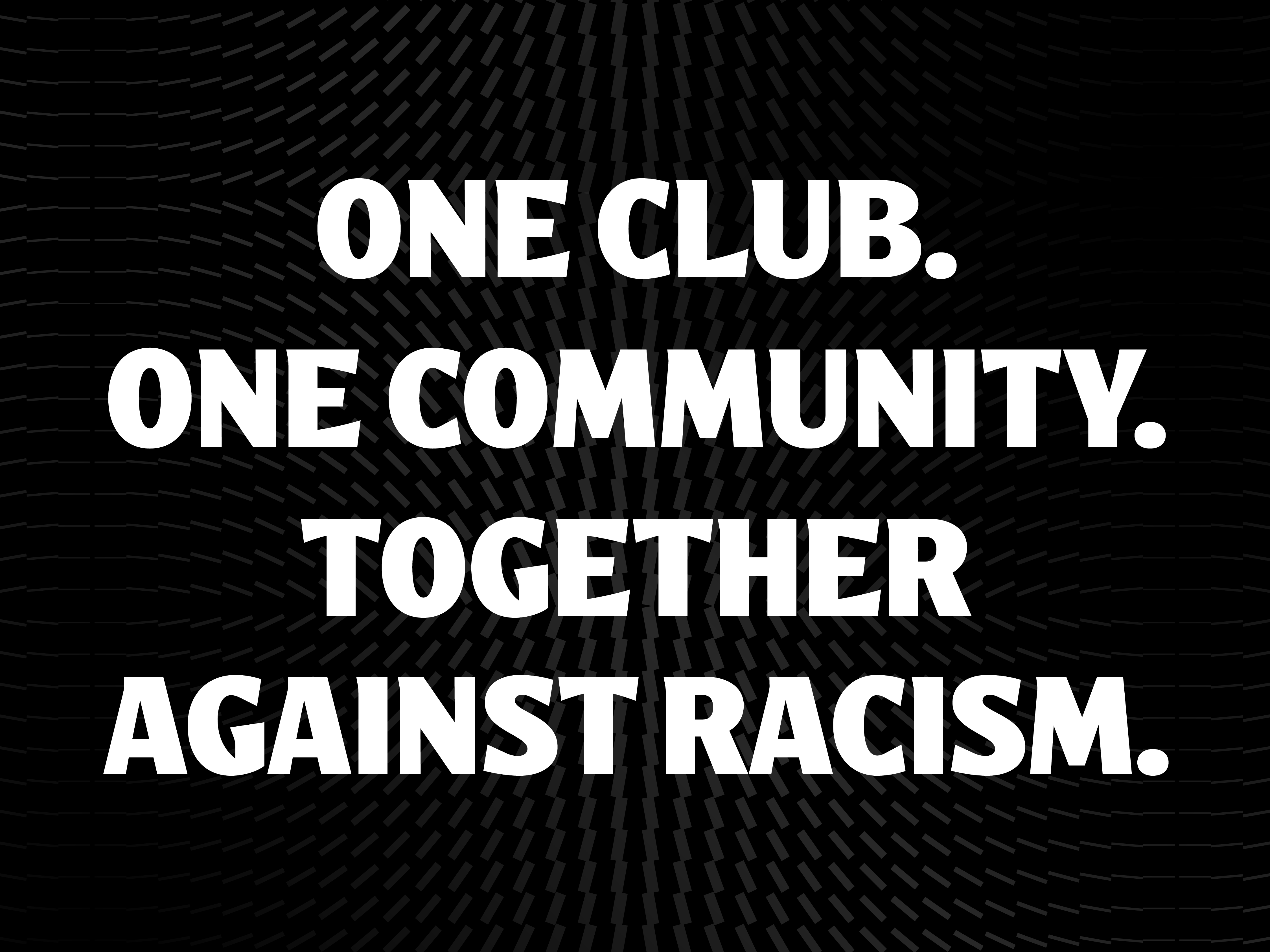 EFL Together against racism campaign graphic 
