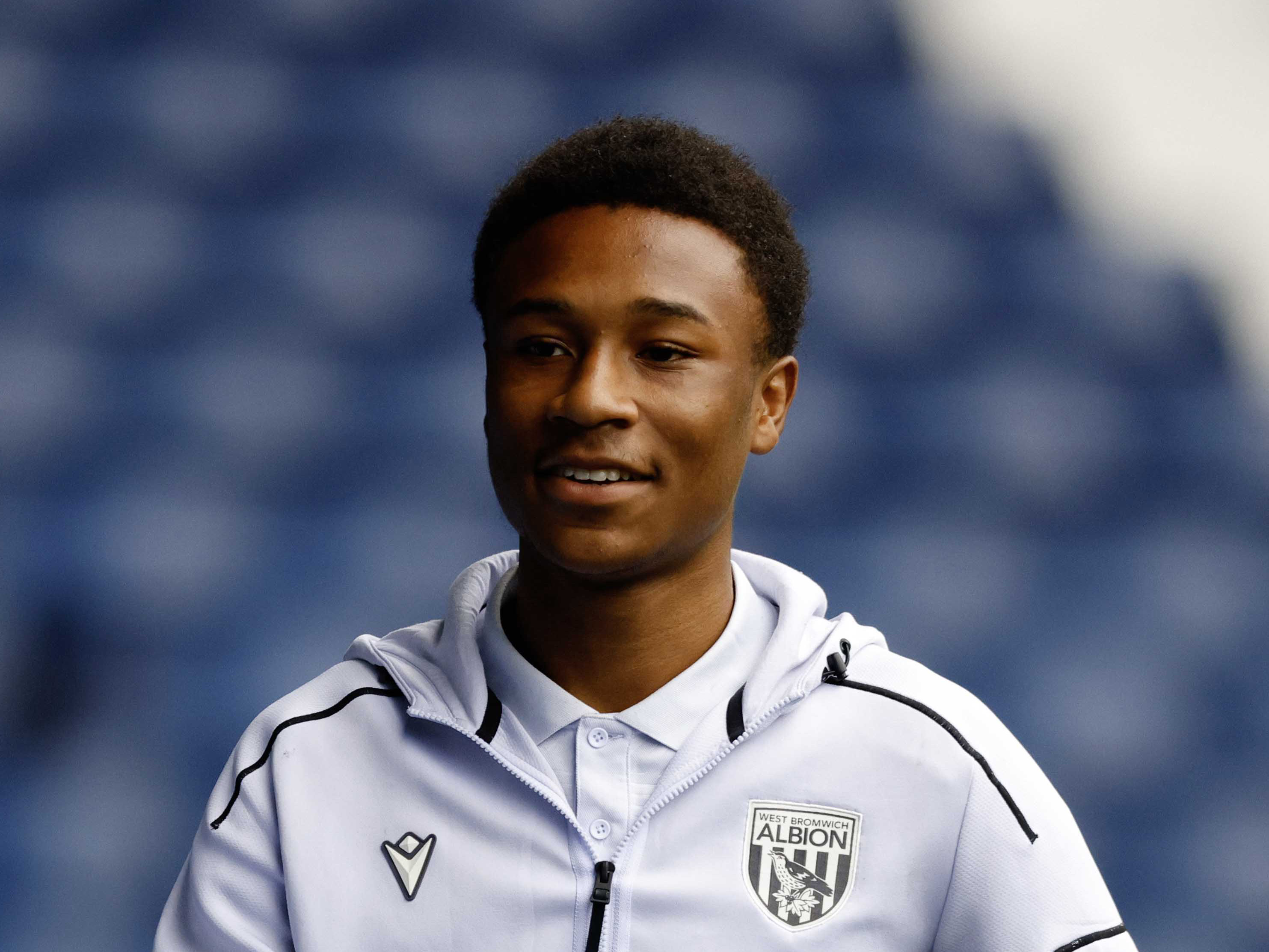 A photo of Albion youngsters Jaiden Francis-Caesar