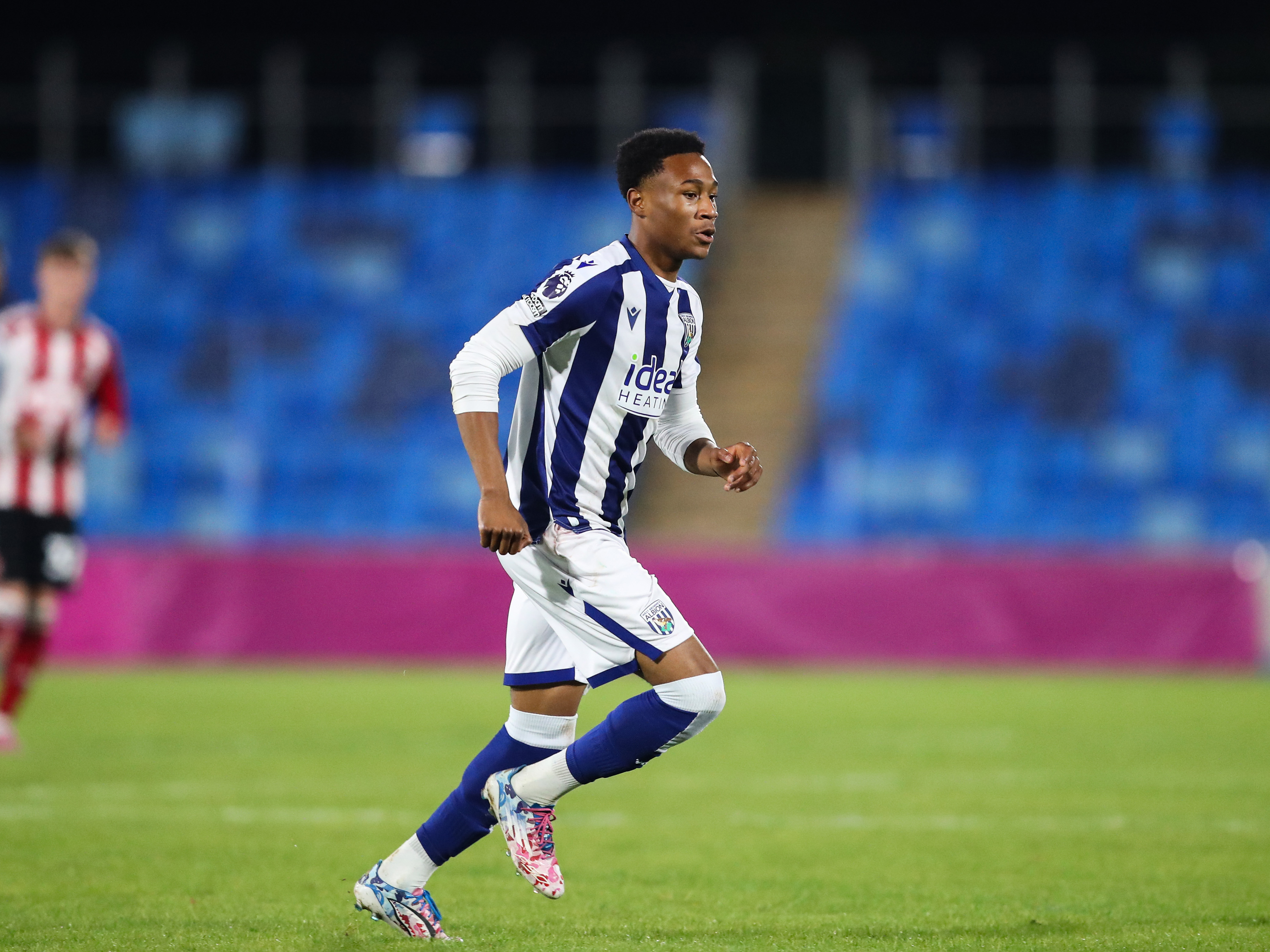 A photo of Albion youngster Jaiden Francis-Caesar