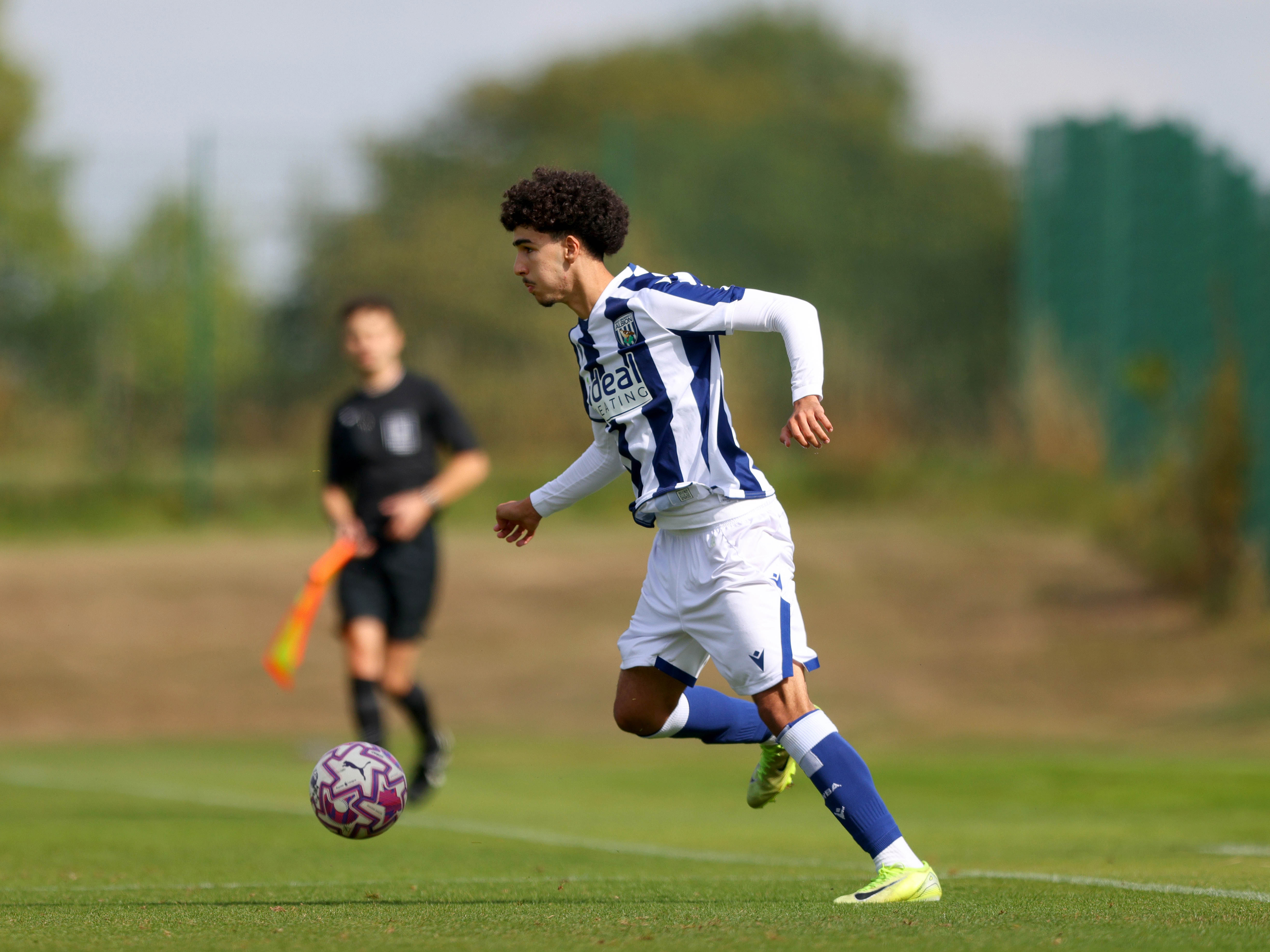 A photo of Albion U18 defender Adam Letlat