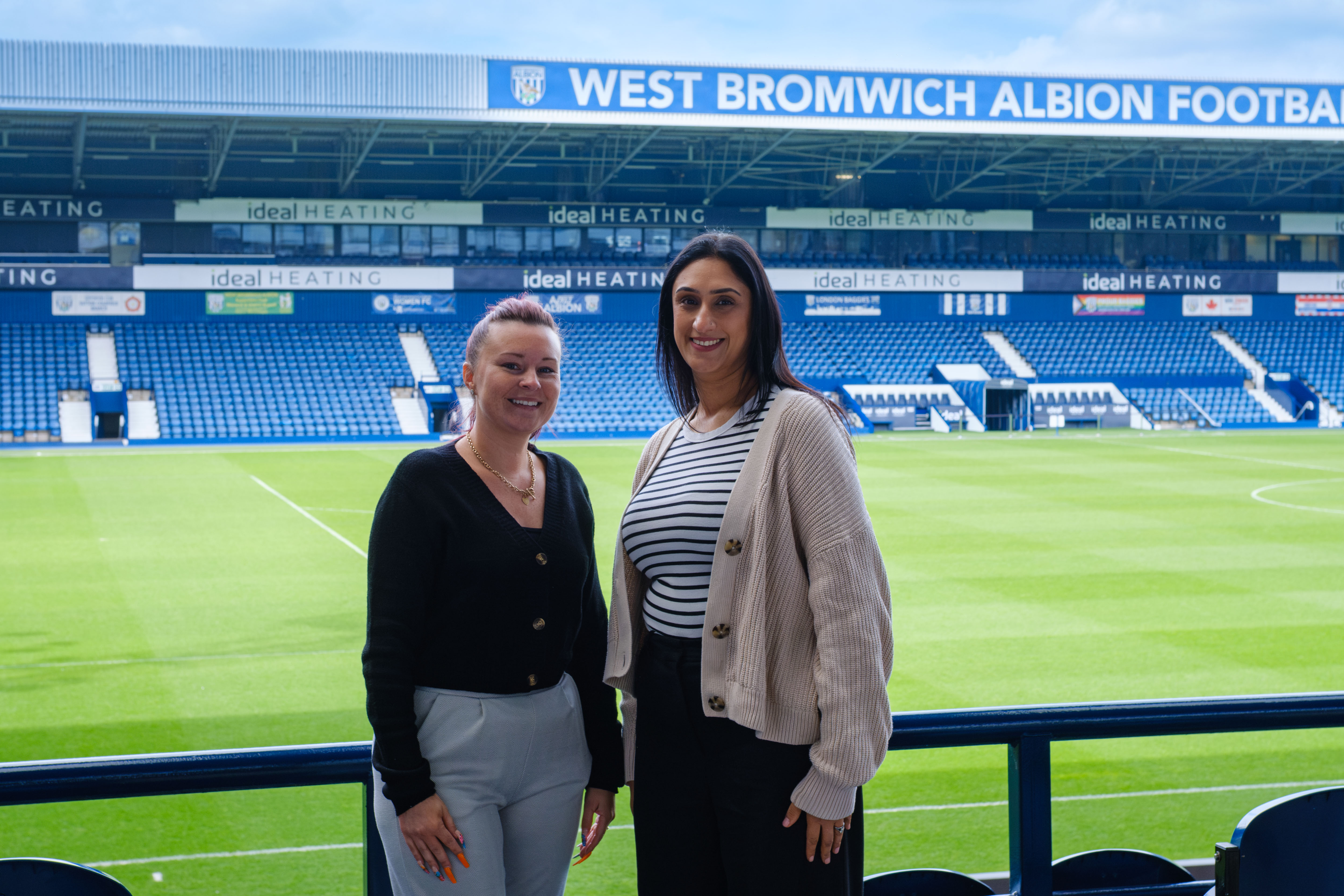 Jayne Norton and Ace Weddings at The Hawthorns.