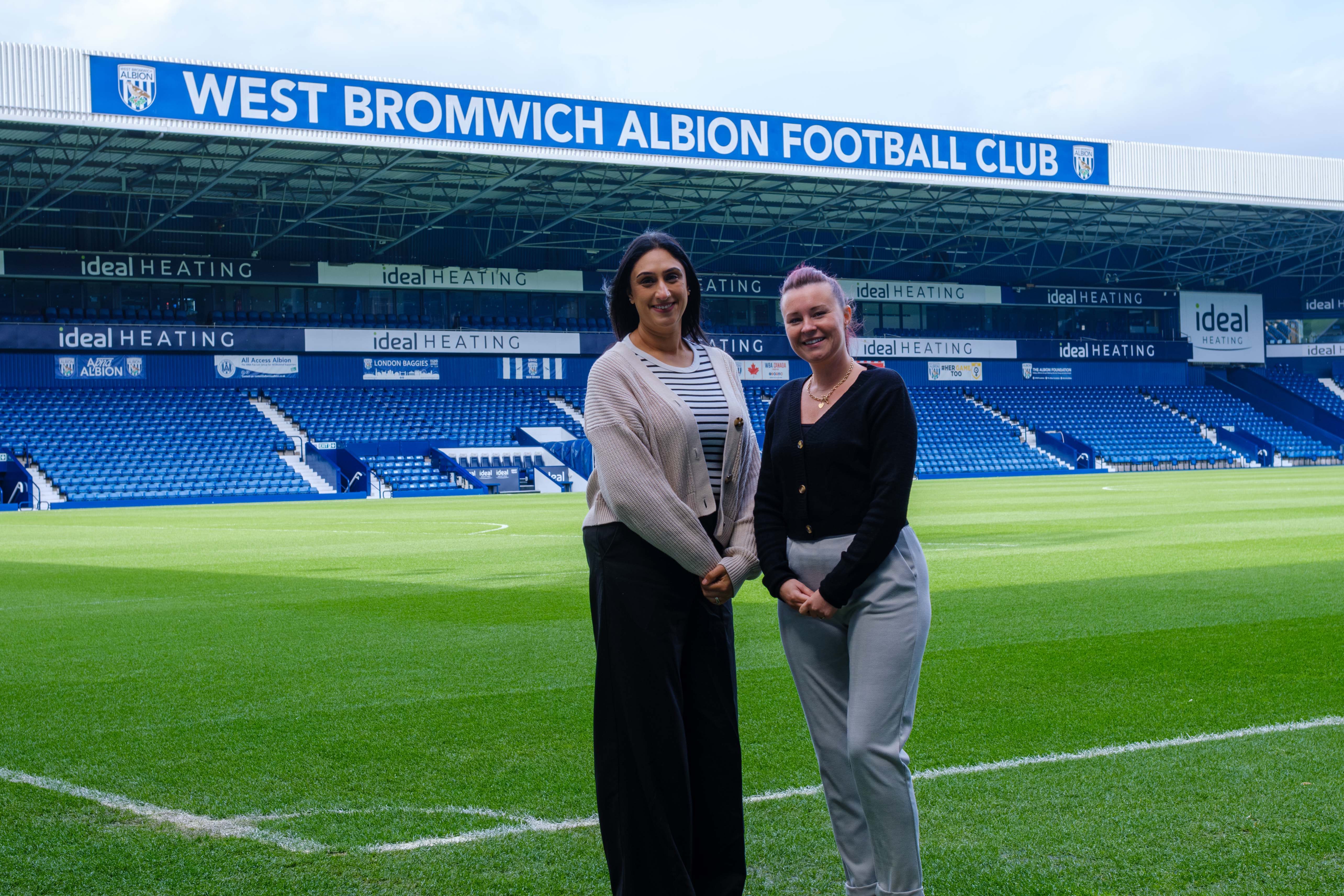 Jayne Norton and Ace Weddings at The Hawthorns.