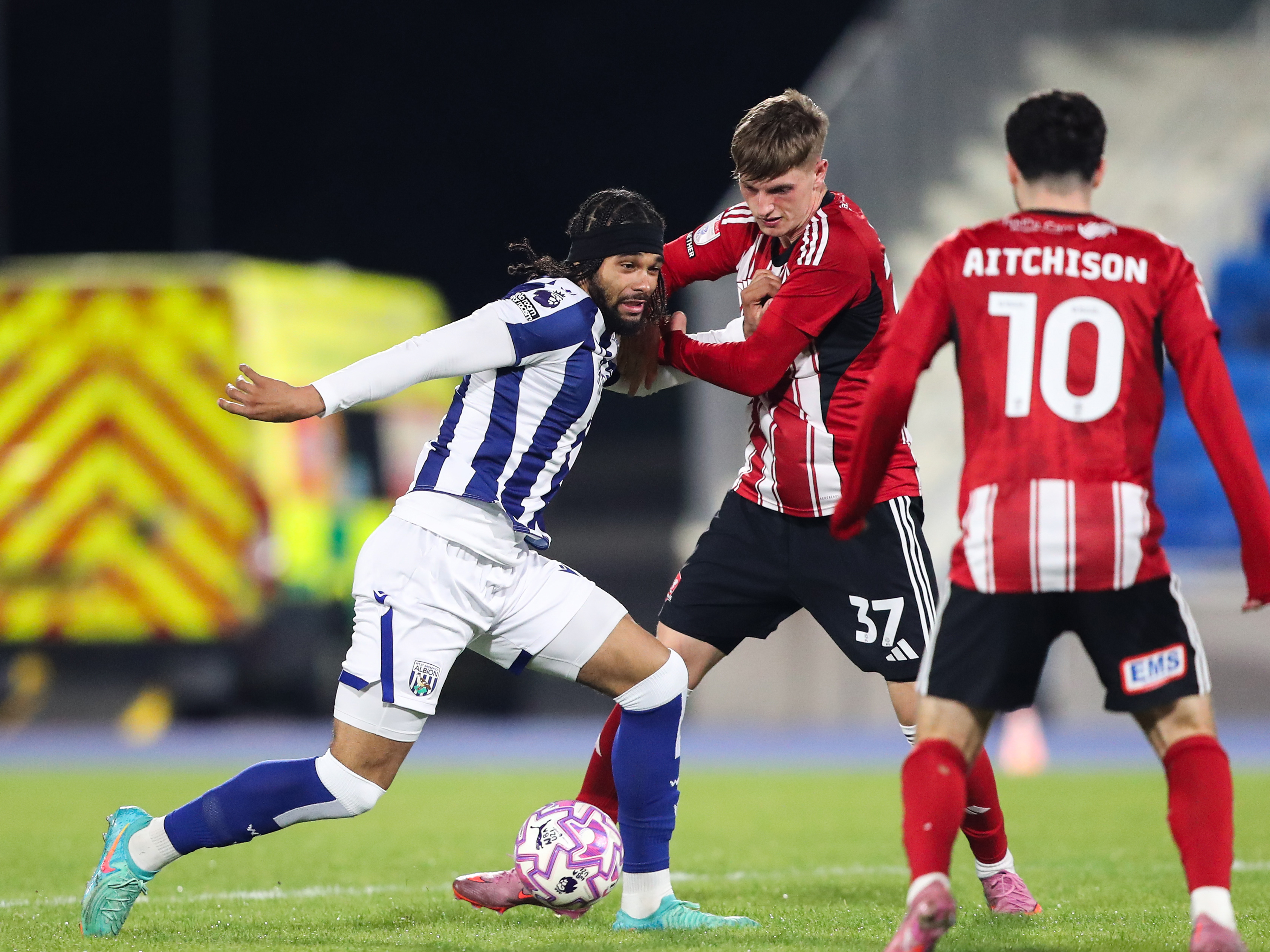 Albion in action.