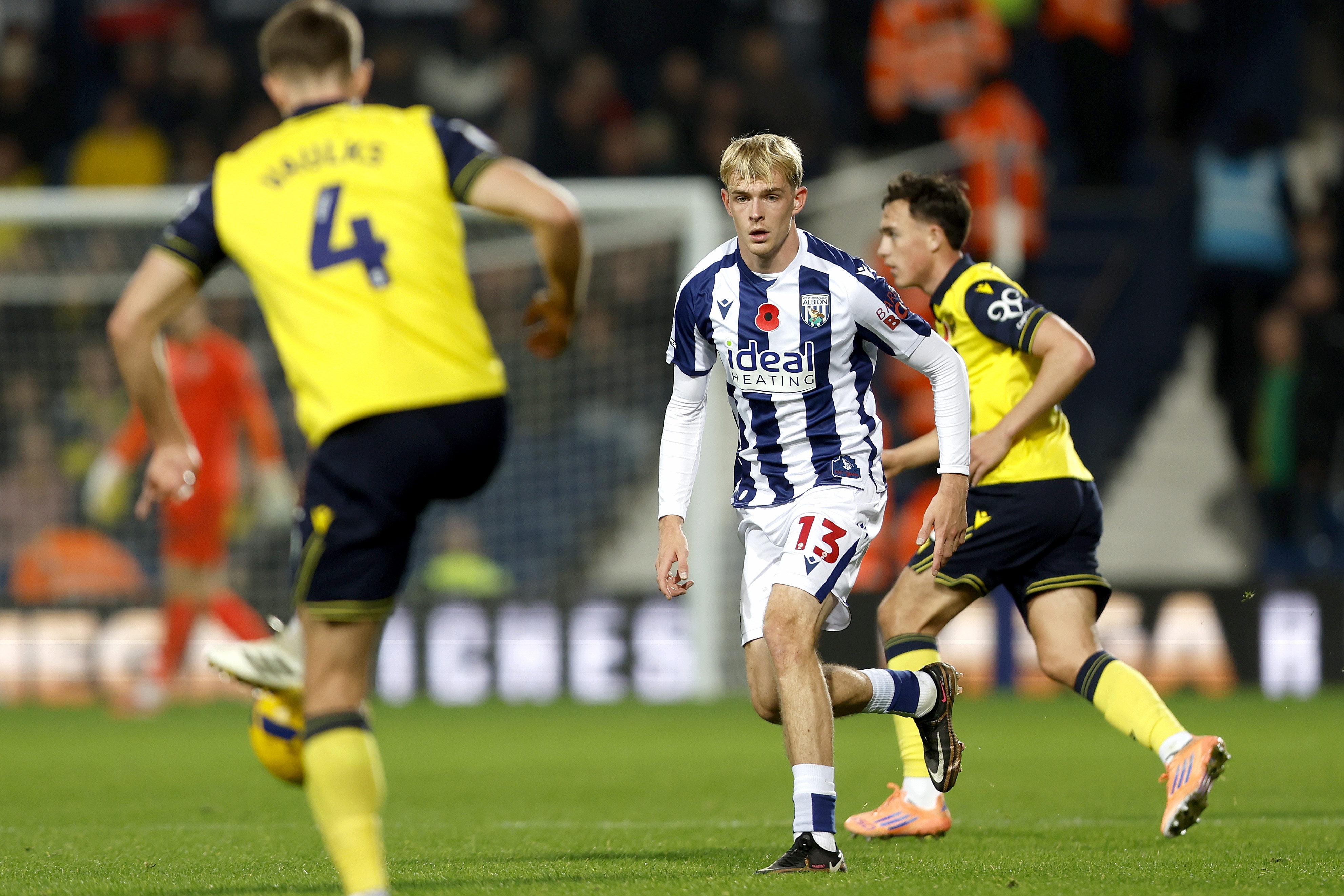Toby Collyer on the ball against Oxford 