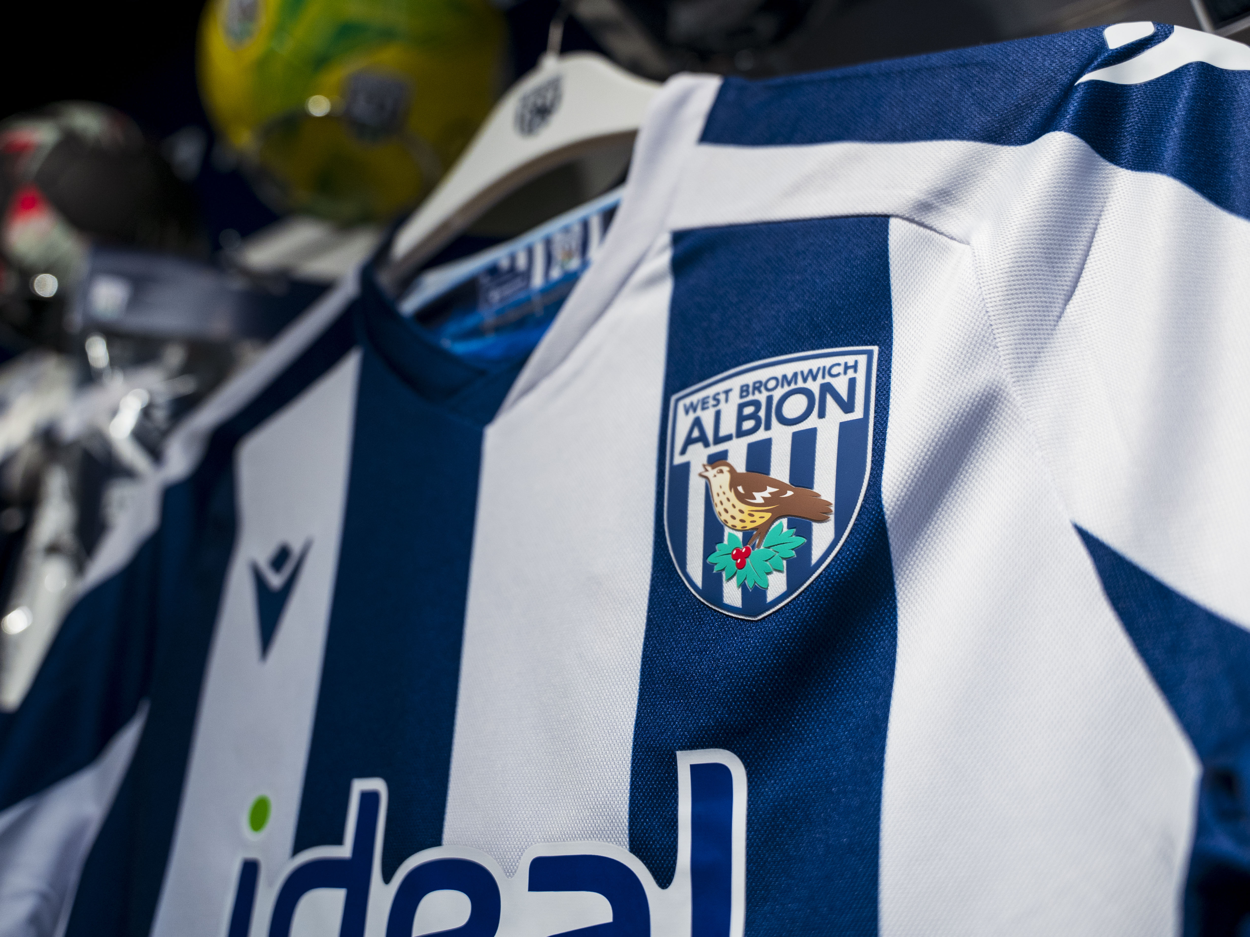 A general photo of the Albion Alcove club shop in West Bromwich