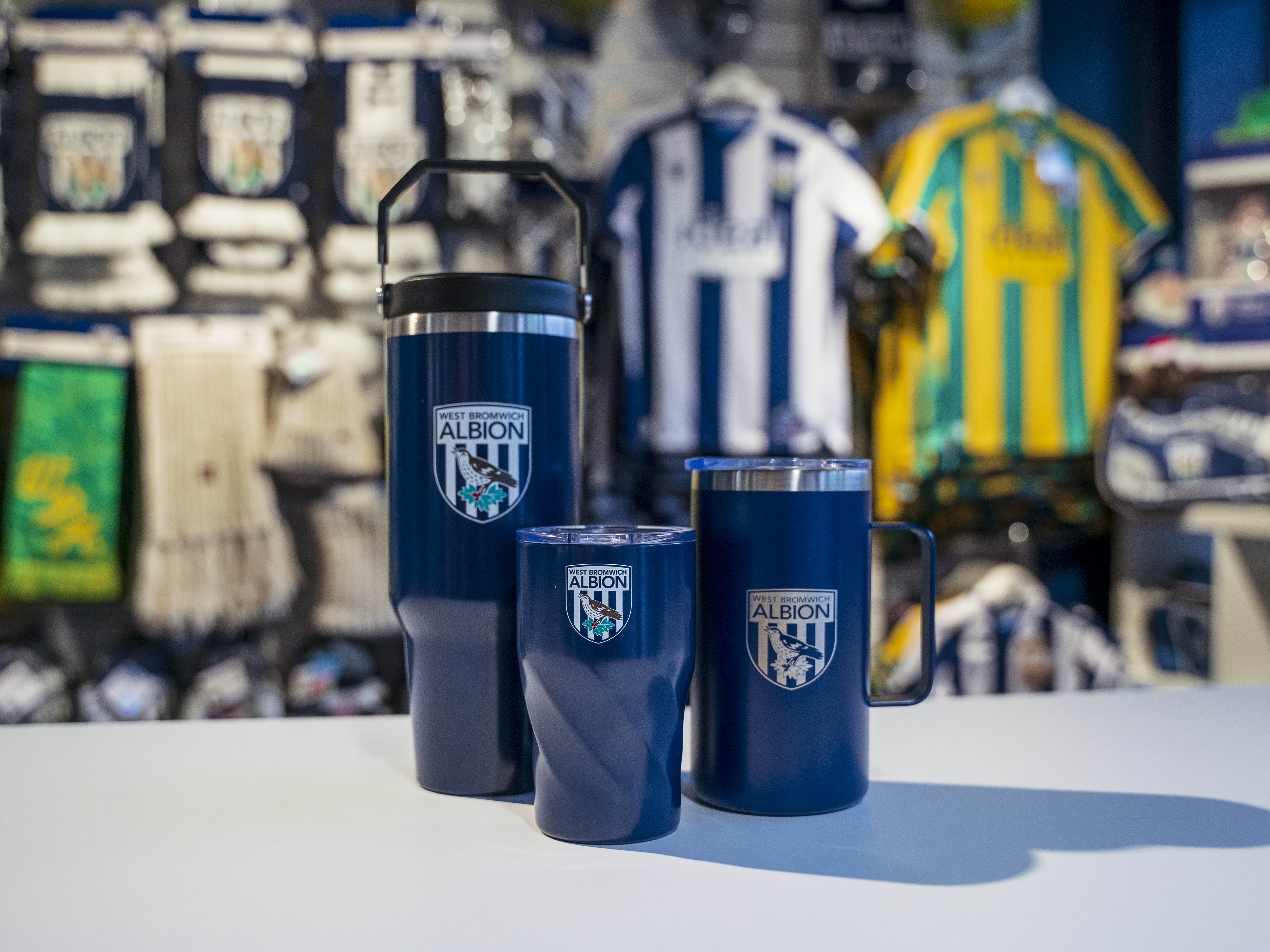 A general photo of the Albion Alcove club shop in West Bromwich