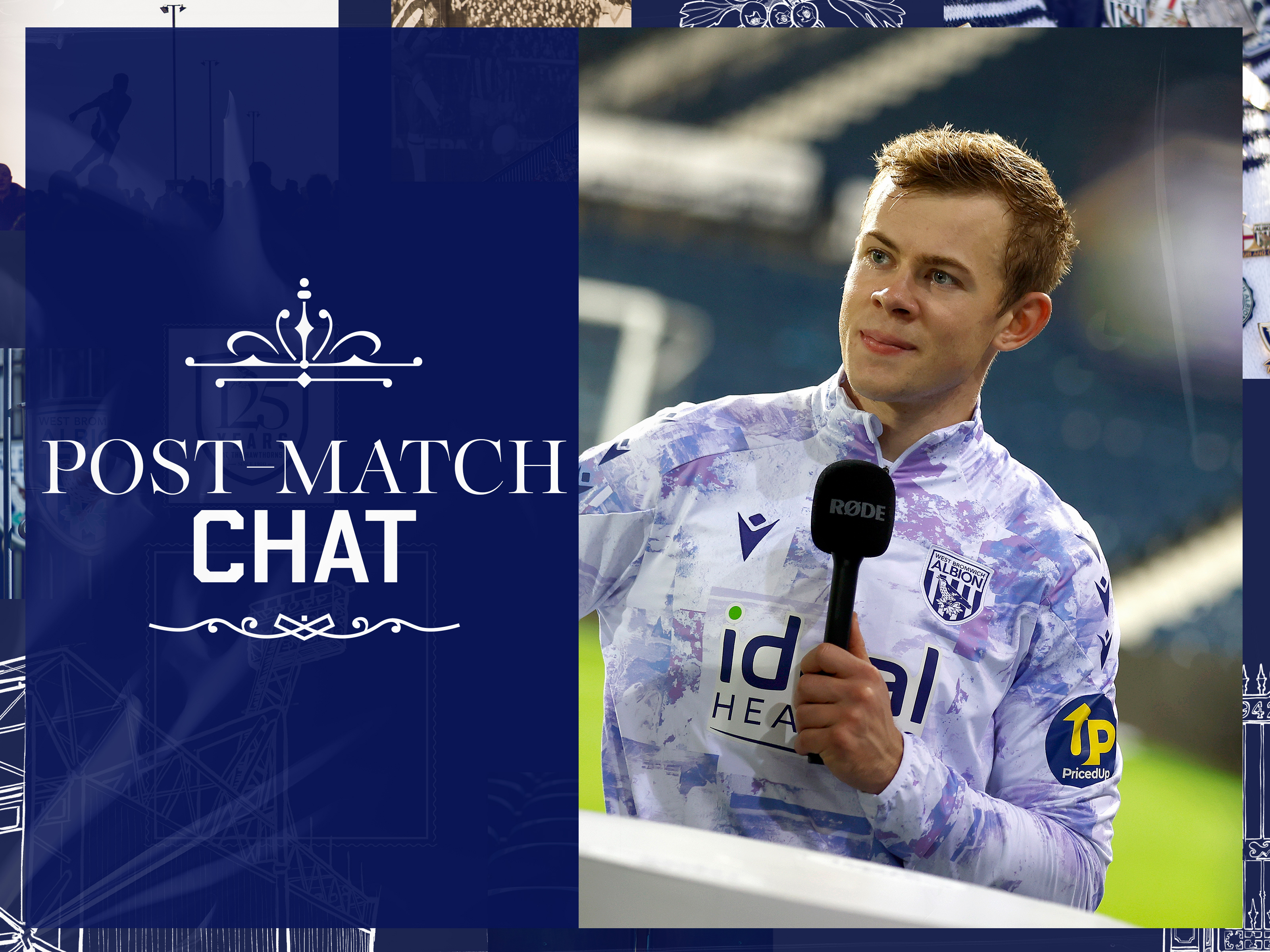 Aune Heggebø is interviewed after Albion's win over Oxford 