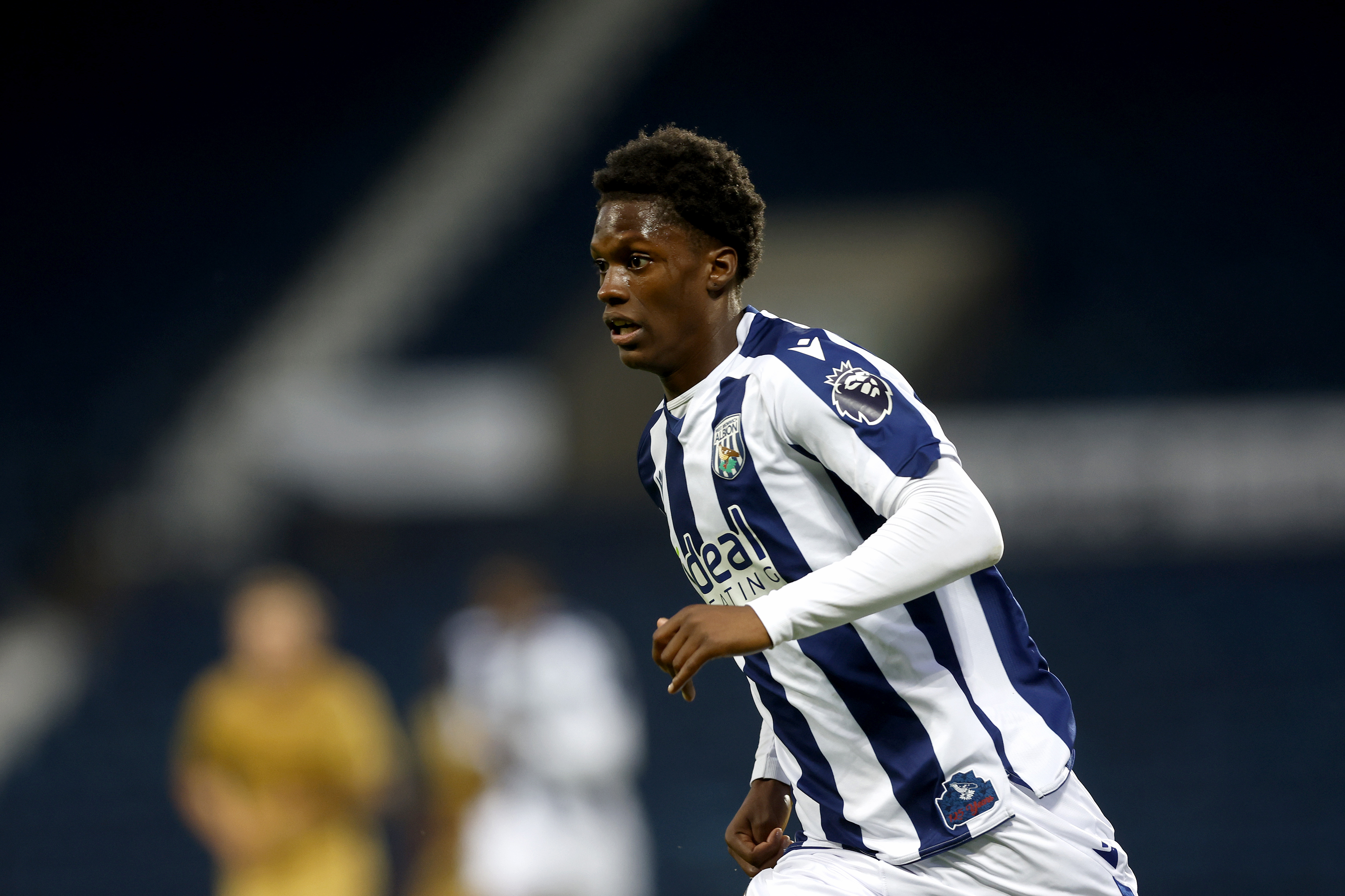 Donte-German Ranger in action for Albion.