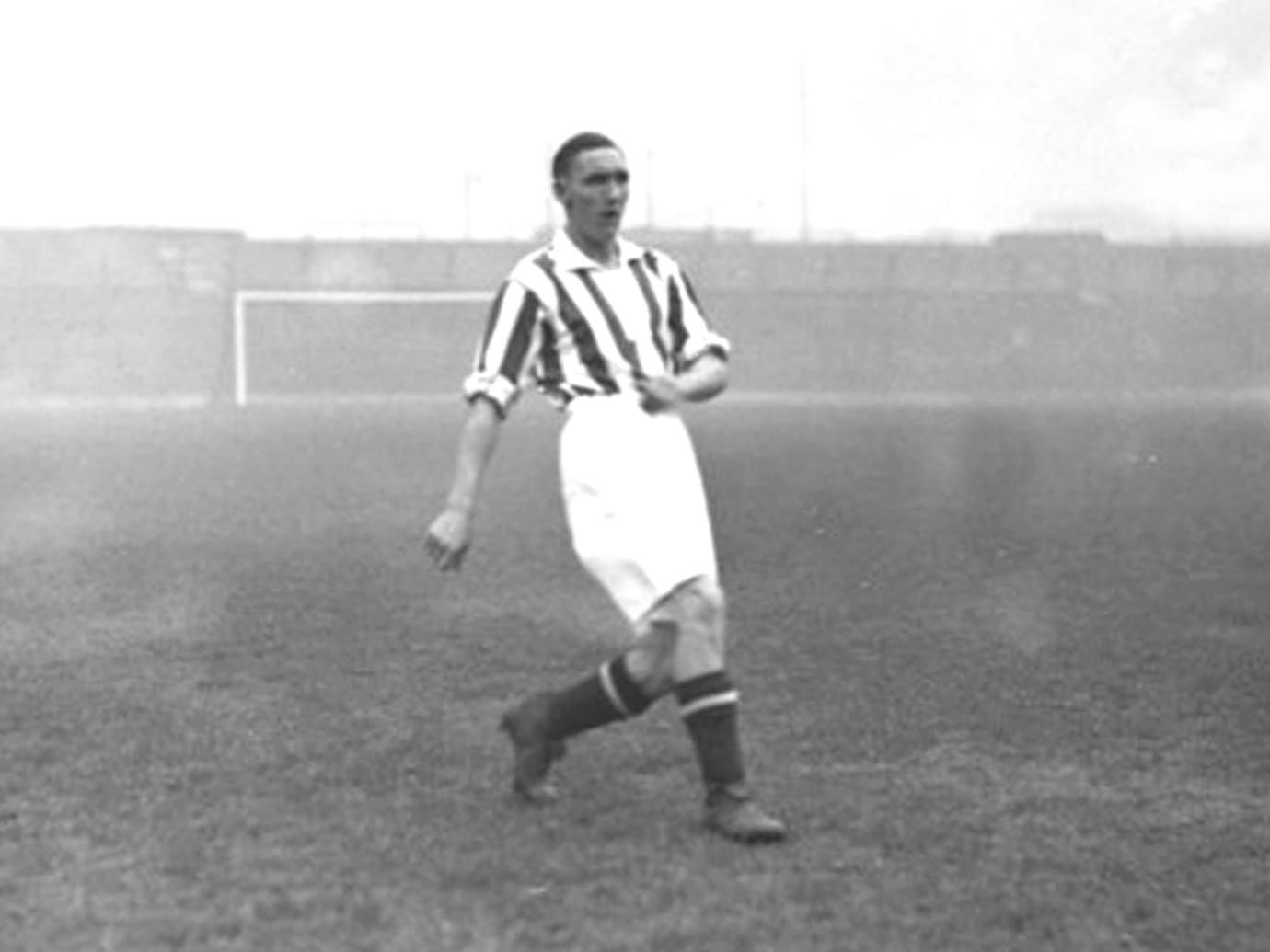 Harold White in action for WBA 