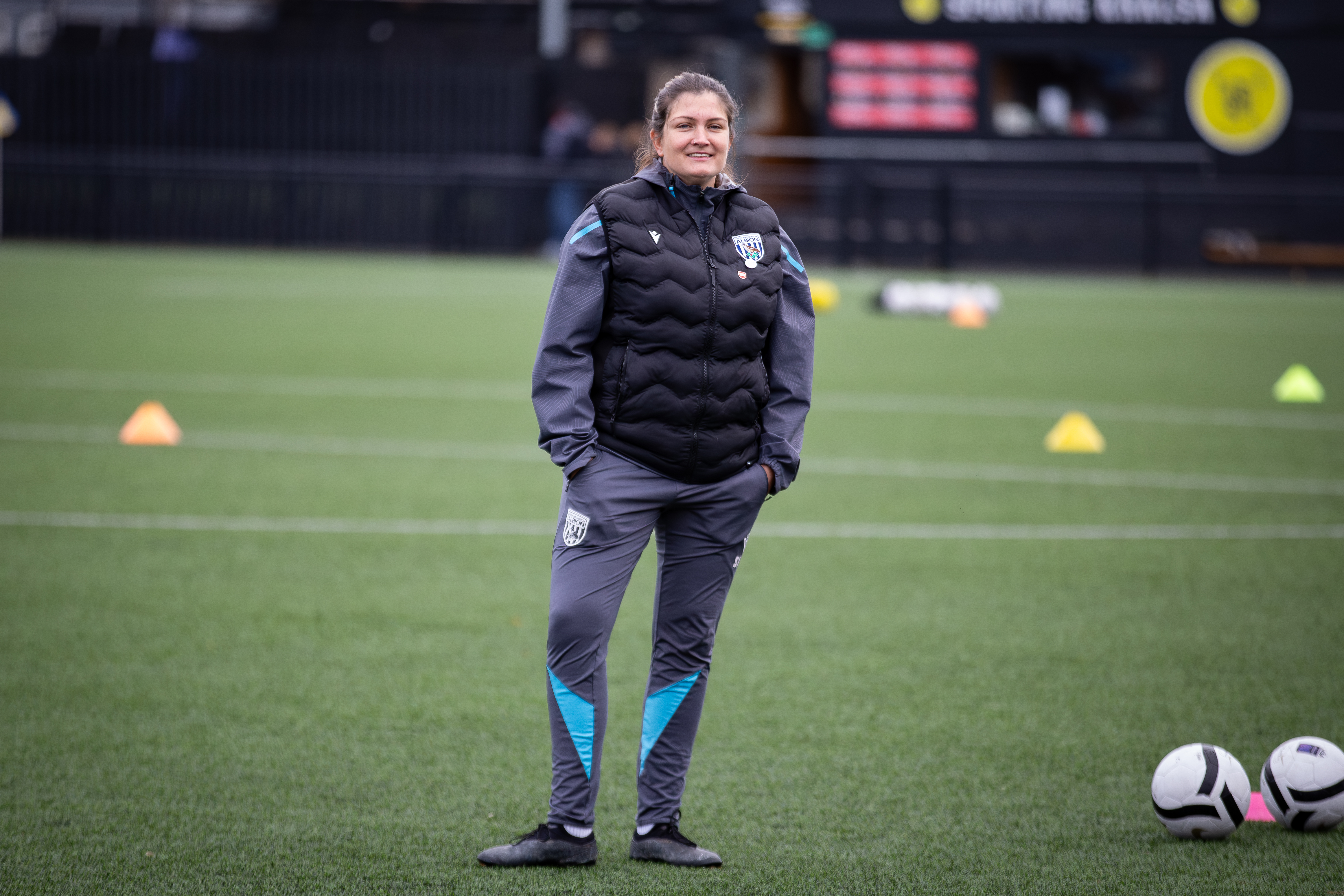 Siobhan Hodgetts-Still during Sunday's game against Sporting Khalsa.