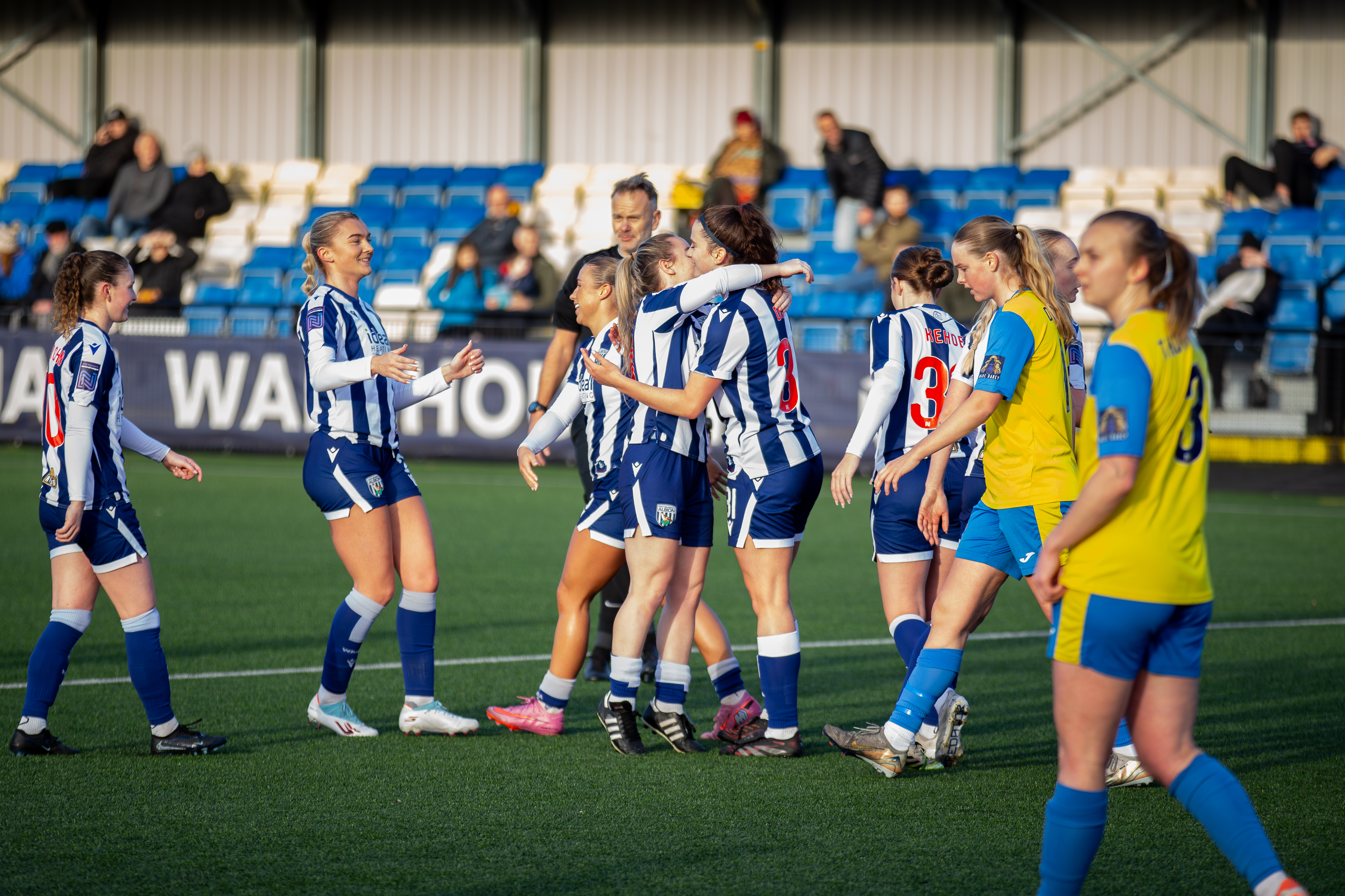 Lucy Day scores against Sporting Khalsa.