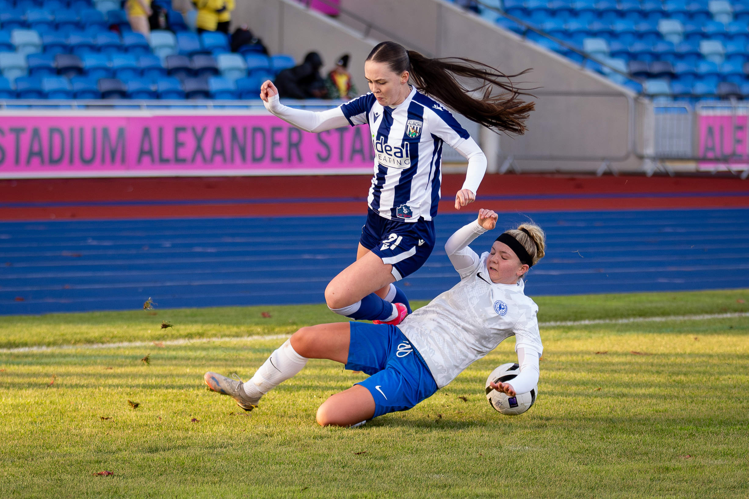 Millie Pullen against Halifax.