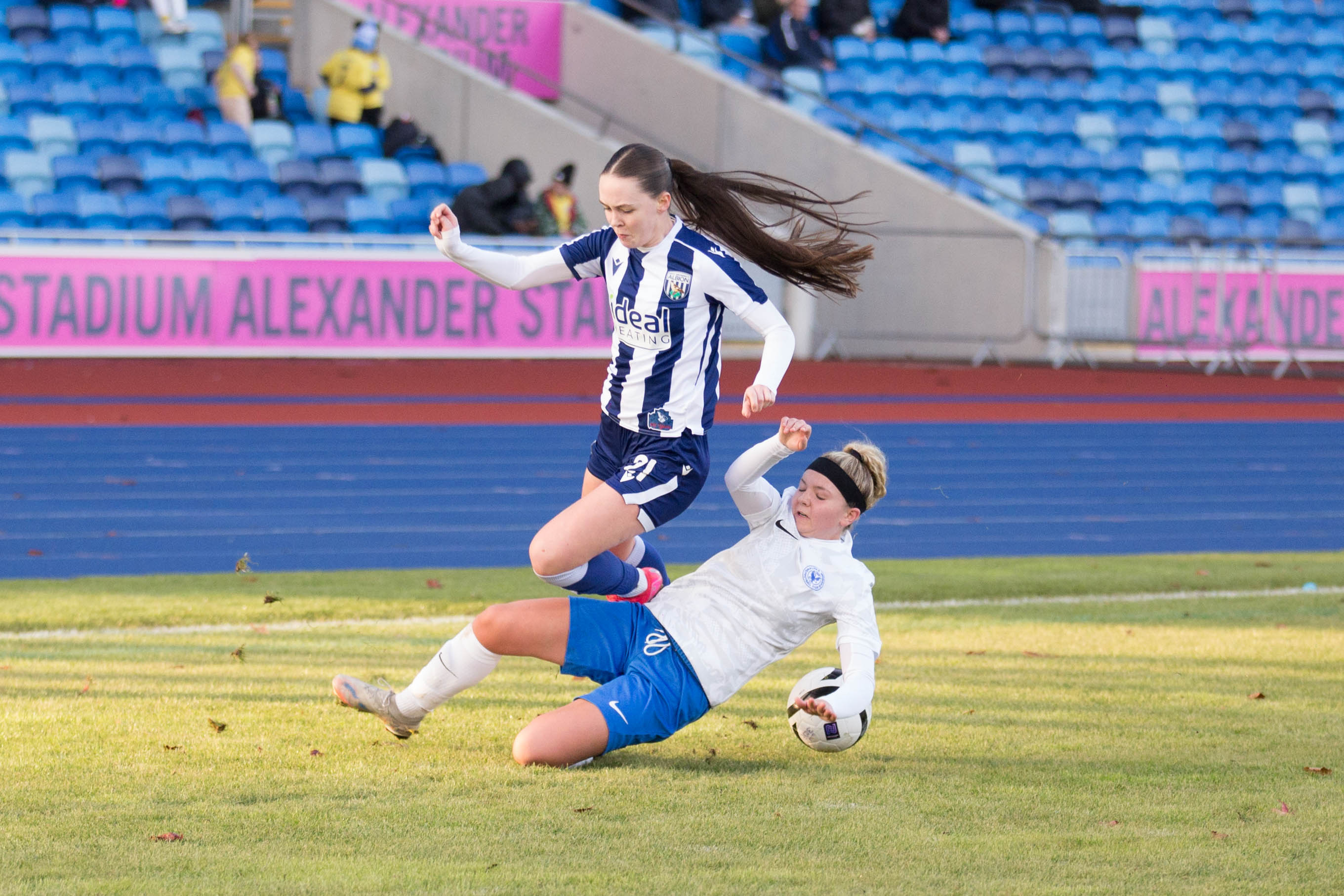 Millie Pullen against Halifax.