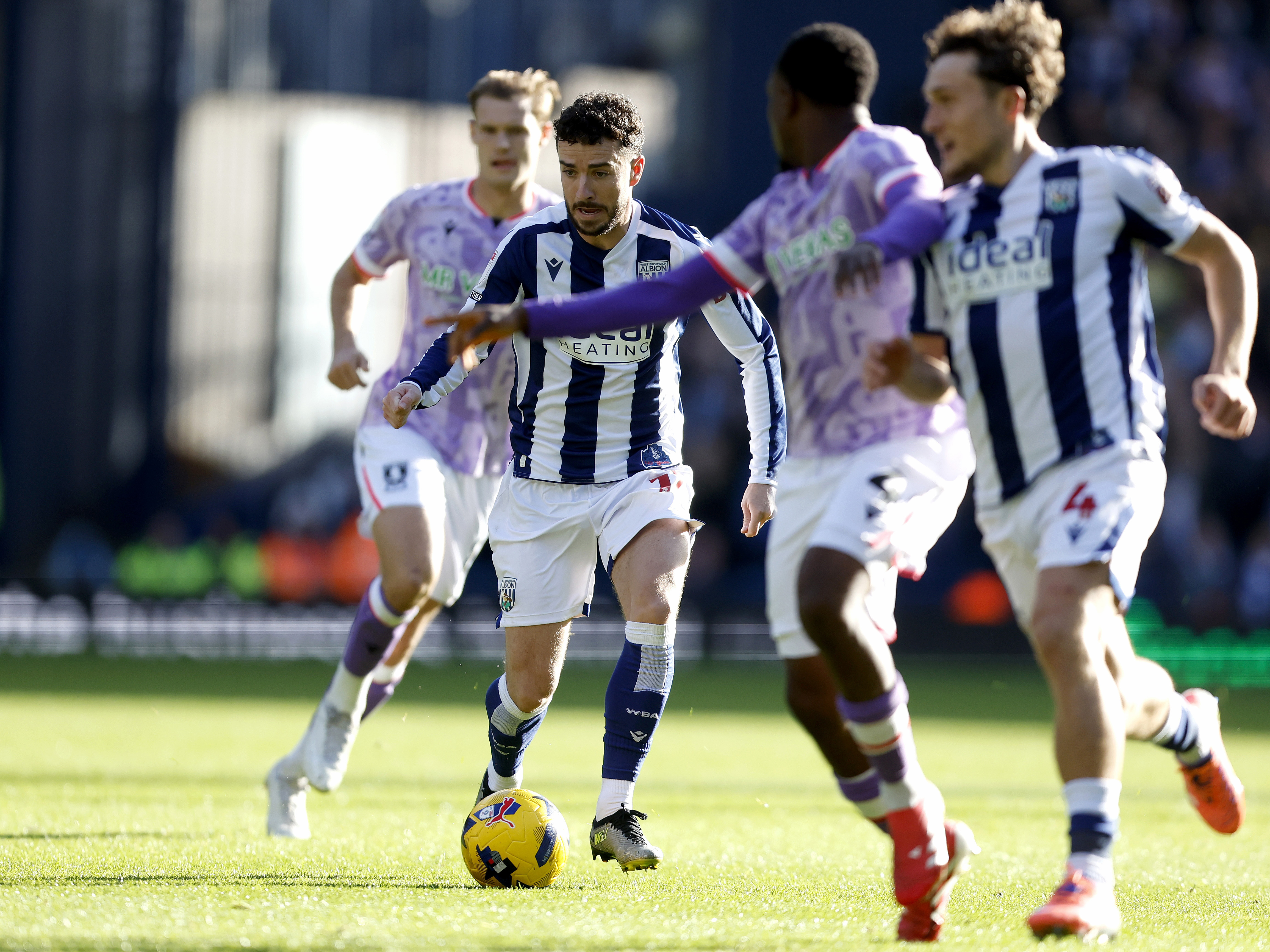 An image of Mikey Johnston playing against Sheffield Wednesday