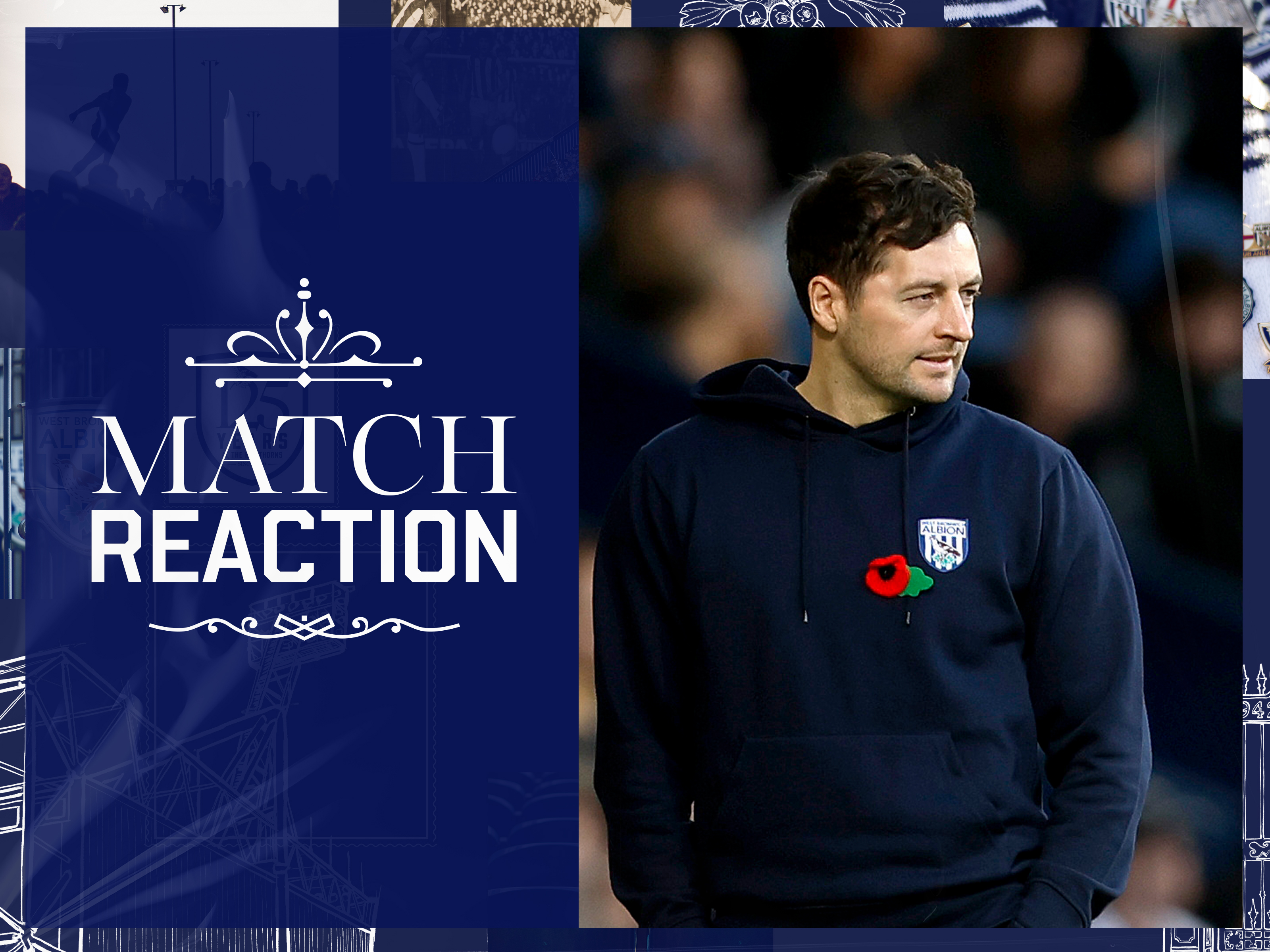 Ryan Mason's post-match interview graphic 